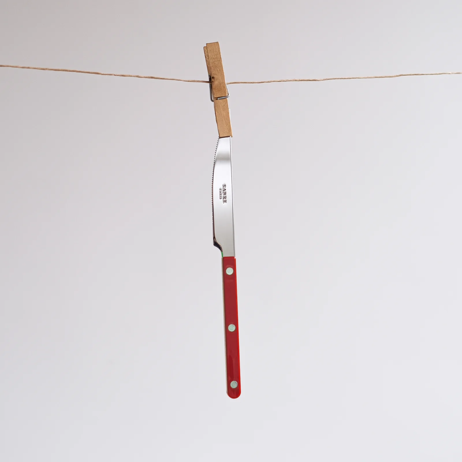 Bistrot Solid, Burgundy - Dinner knife - Image 6