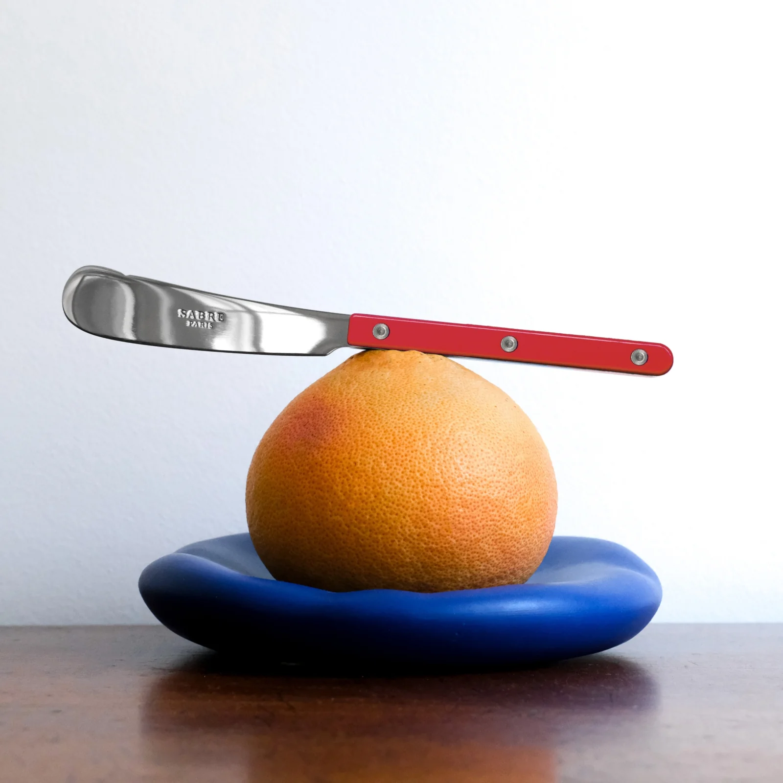 Bistrot Solid, Burgundy - Butter knife - Image 2