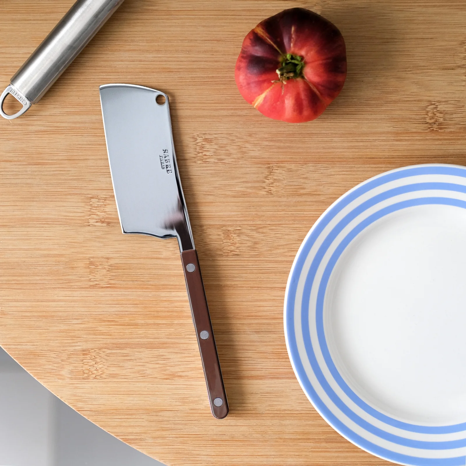 Bistrot Solid, Chocolate - Cheese cleaver - Image 2