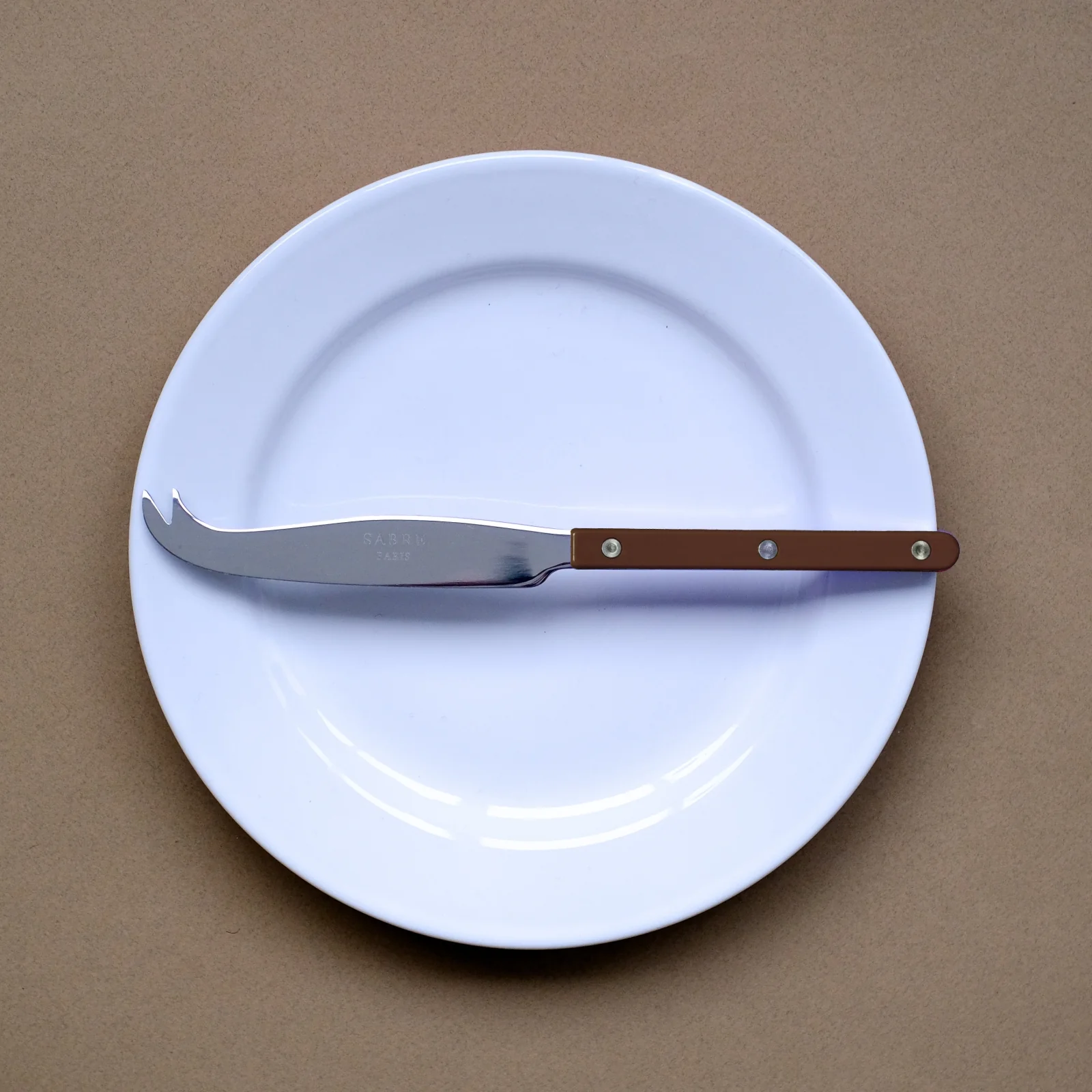 Bistrot Solid, Chocolate - Cheese knife large - Image 2
