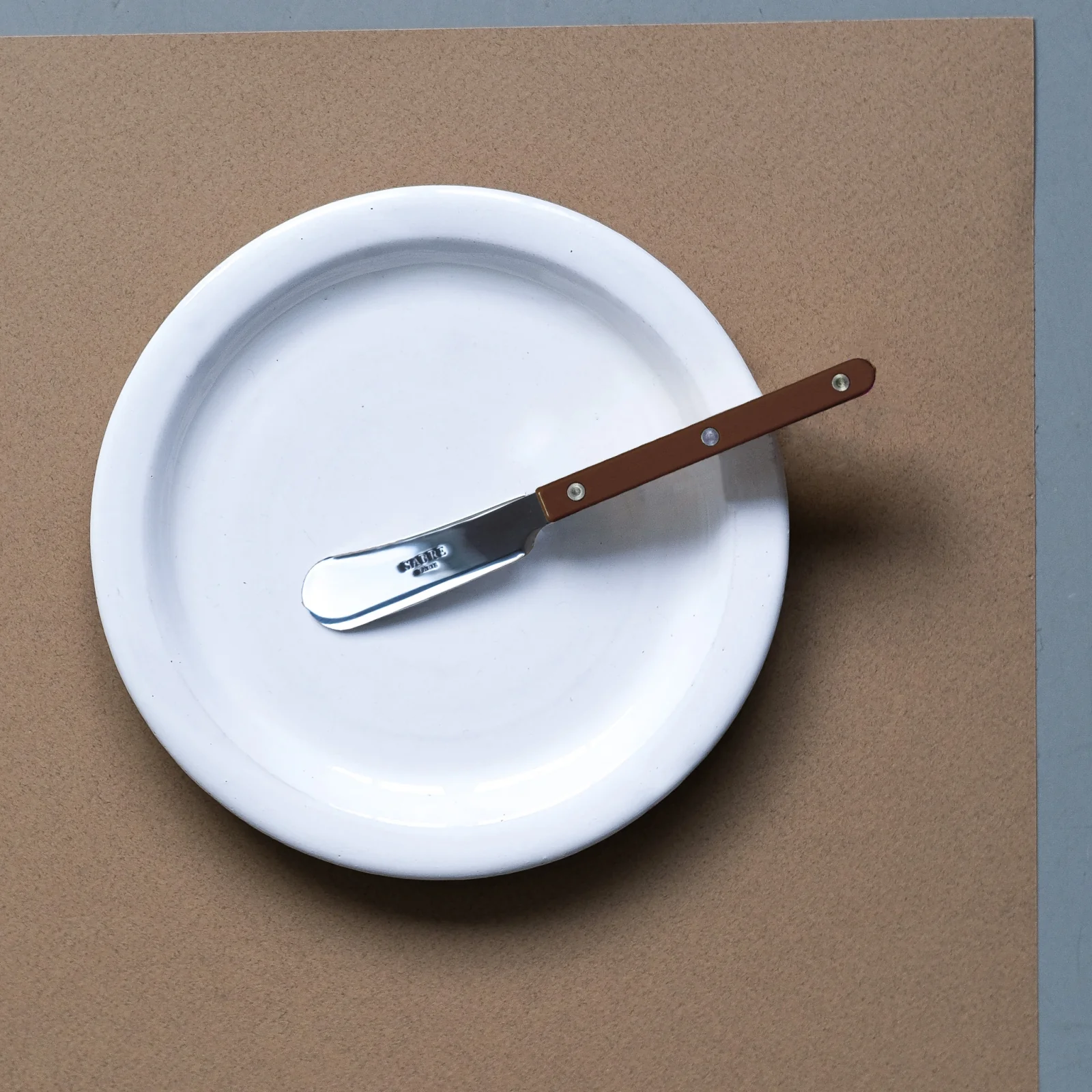 Bistrot Solid, Chocolate - Butter spreader - Image 2