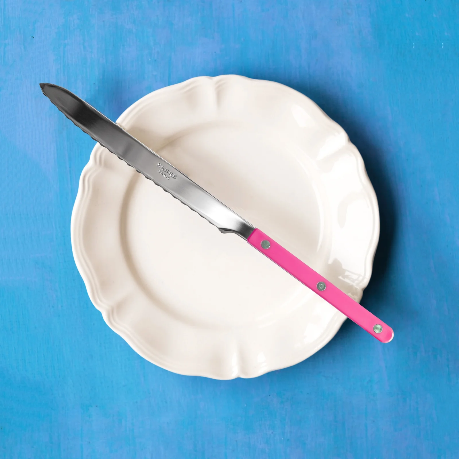 Bistrot Solid, Raspberry - Bread knife - Image 2