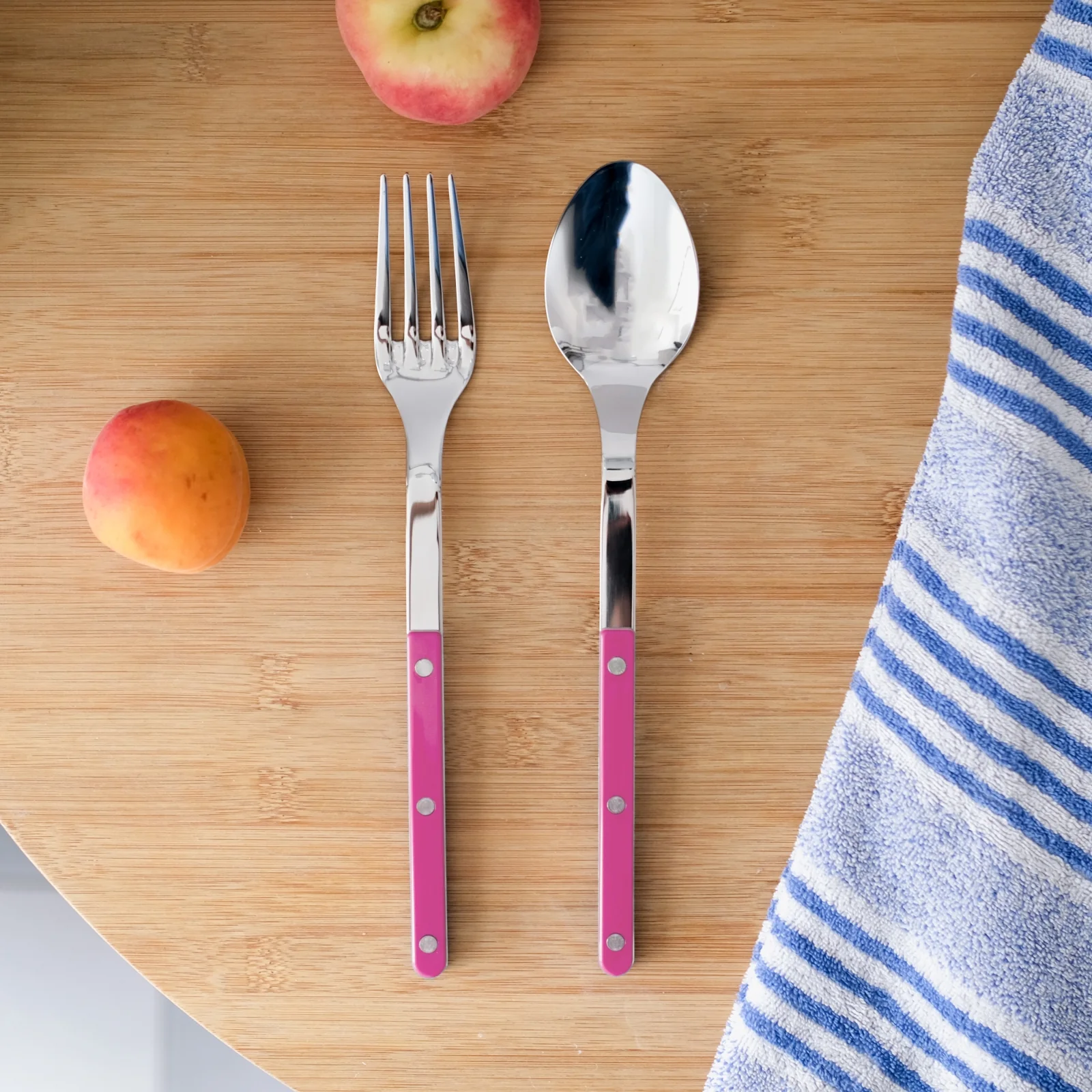 Bistrot Solid, Raspberry - Serving set - Image 2