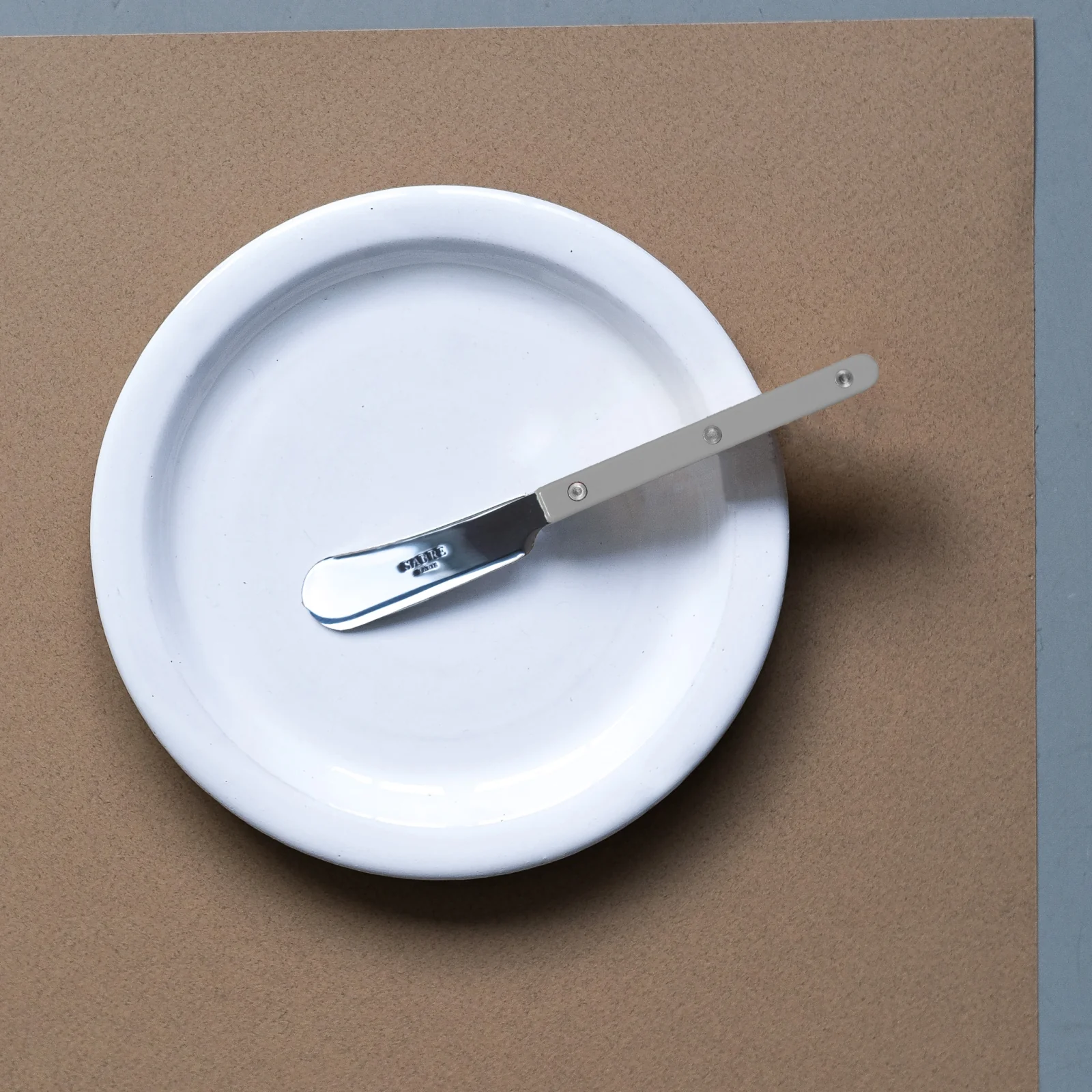 Bistrot Solid, Grey - Butter spreader - Image 2