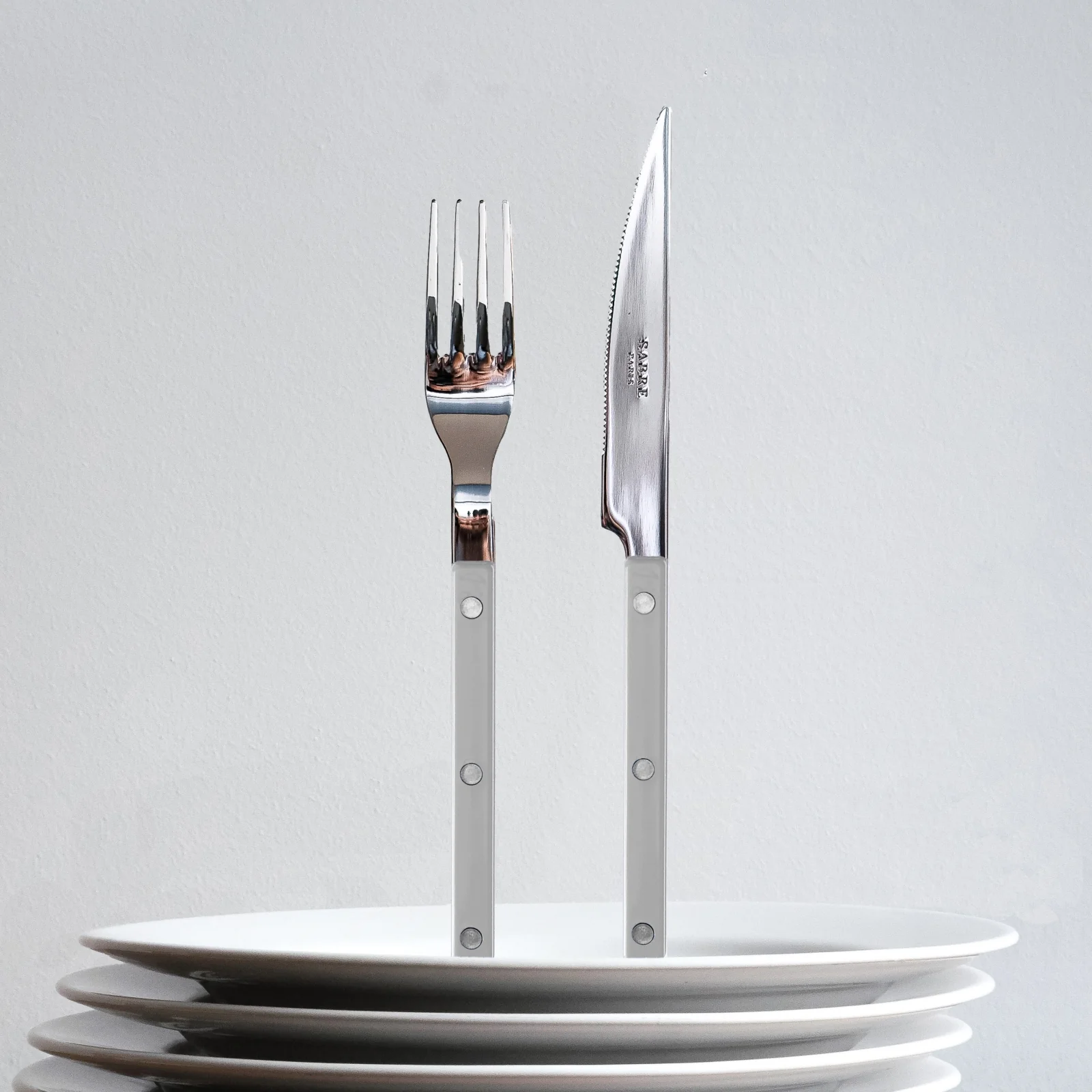 Bistrot Solid, Grey - Dinner knife - Image 3