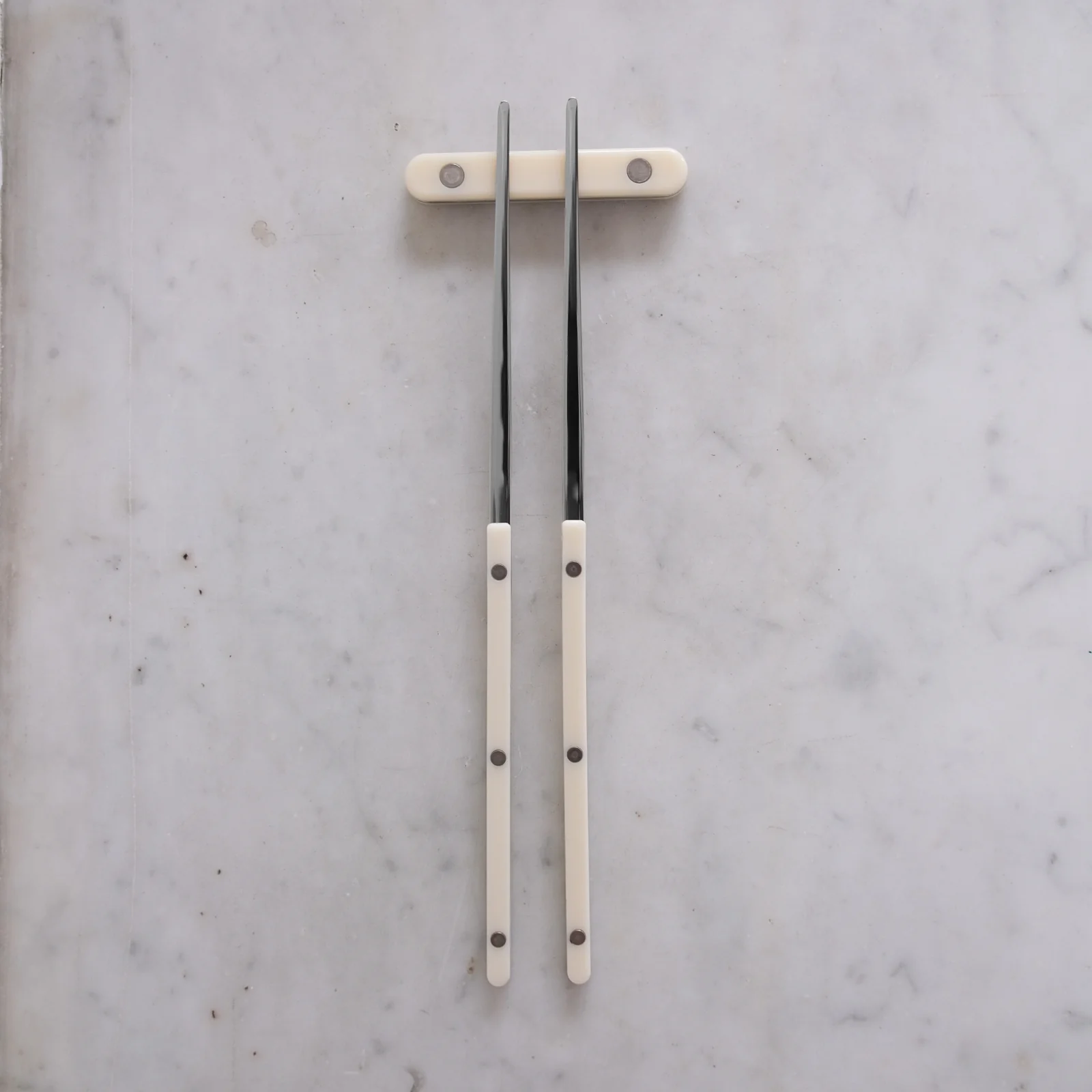 Bistrot Solid, Ivory - Chopsticks set - Image 2