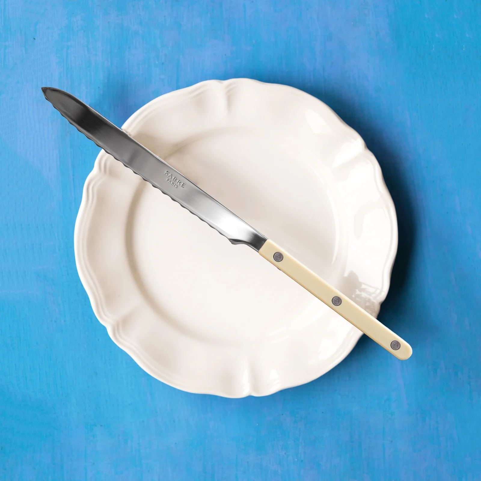 Bistrot Solid, Ivory - Bread knife - Image 2