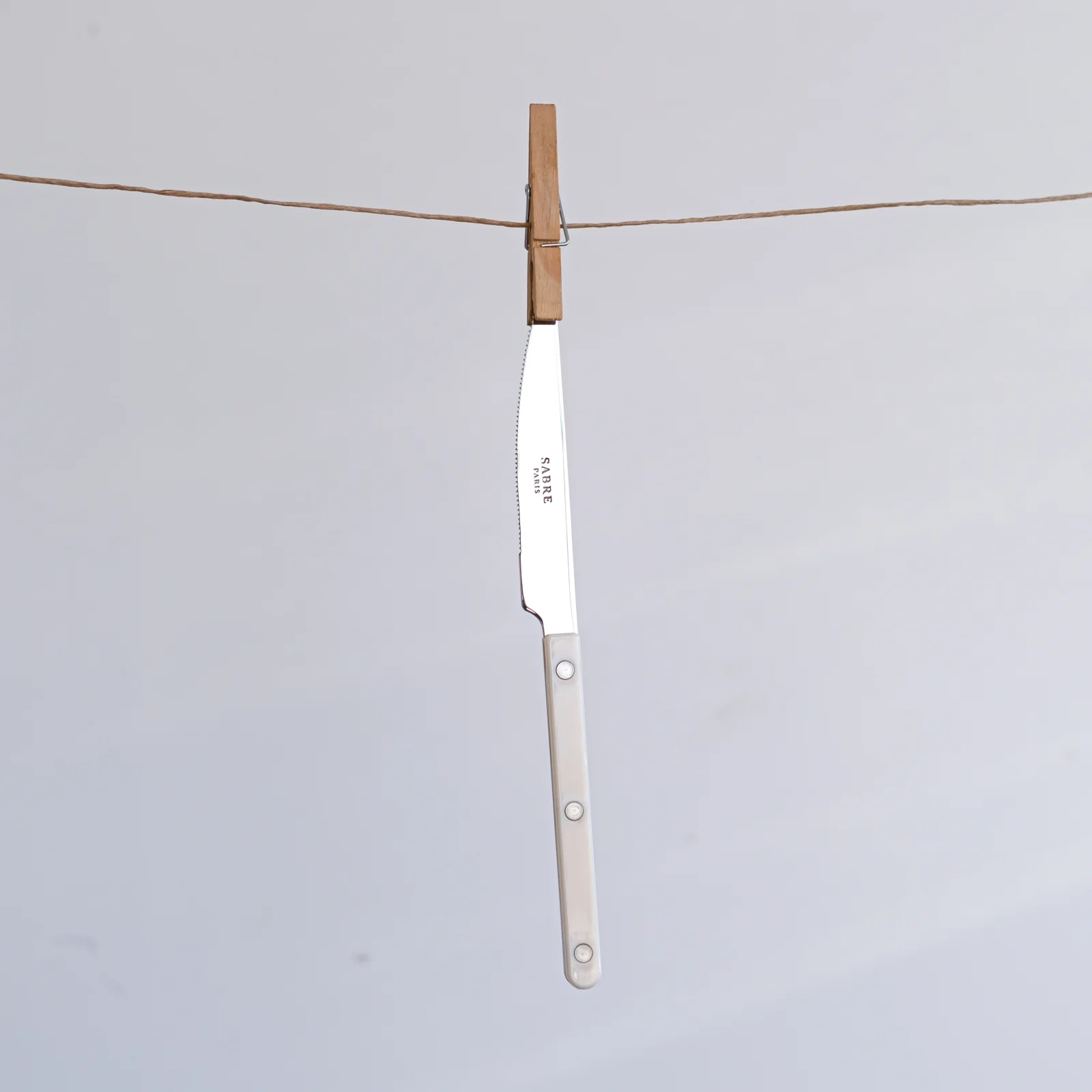 Bistrot Solid, Ivory - Dinner knife - Image 6