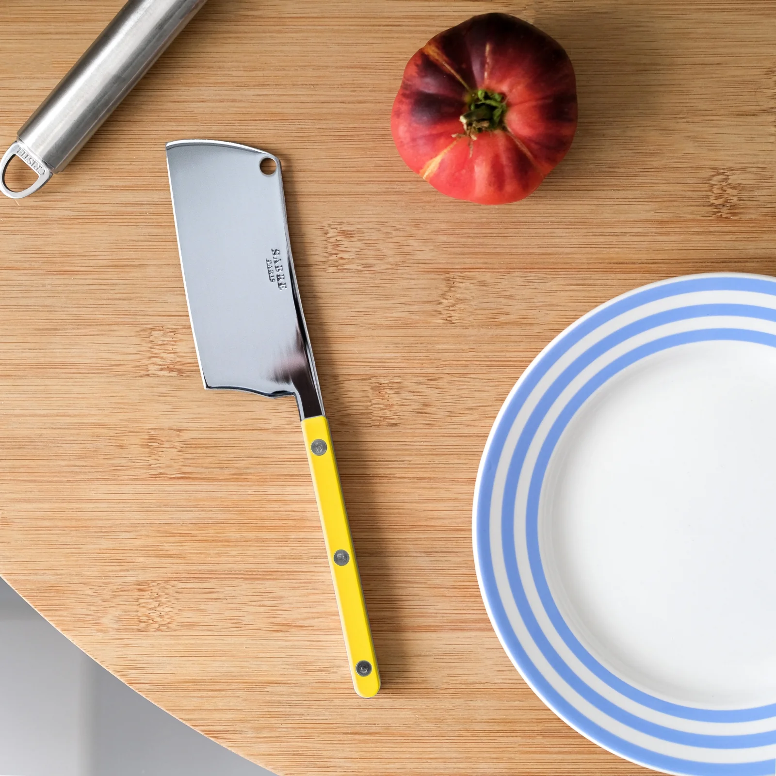 Bistrot Solid, Yellow - Cheese cleaver - Image 2