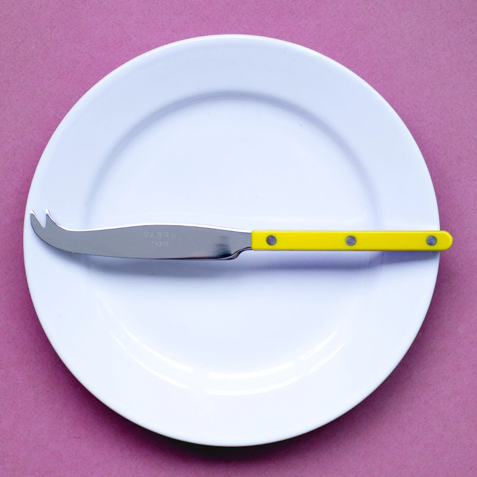 Bistrot Solid, Yellow - Cheese knife large - Image 2
