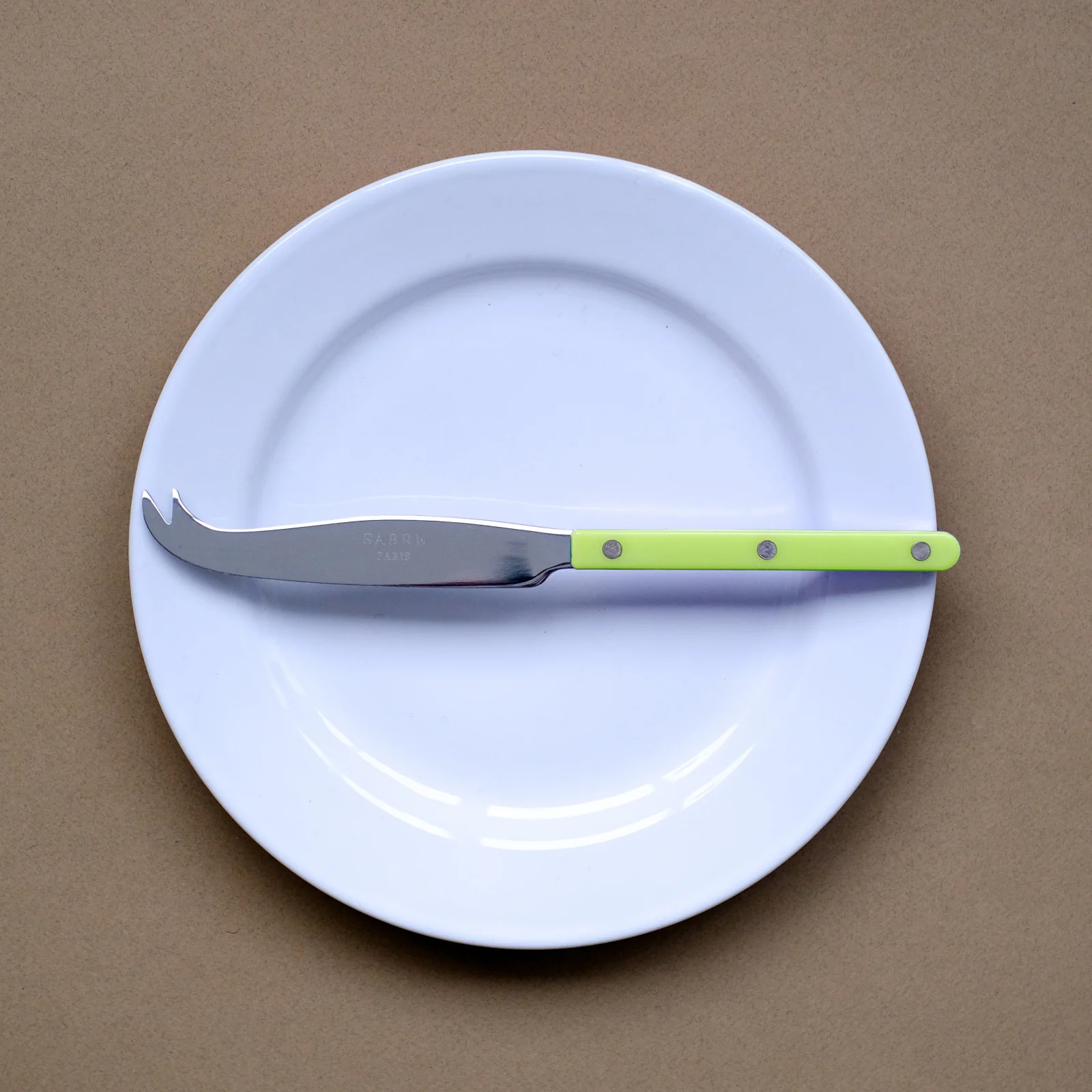 Bistrot Solid, Lime - Cheese knife large - Image 2