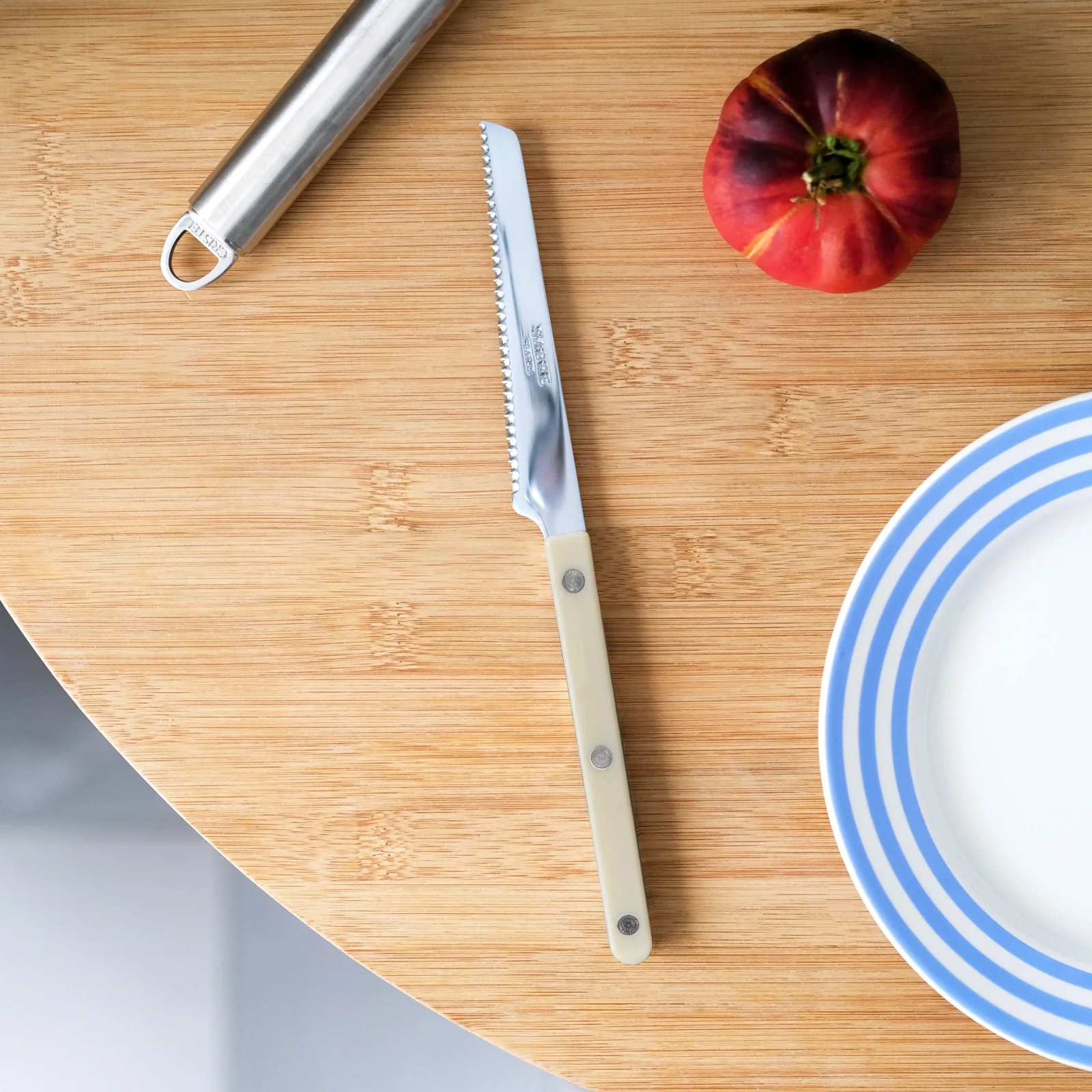 Bistrot Solid, Light kaki - Tomato knife - Image 2