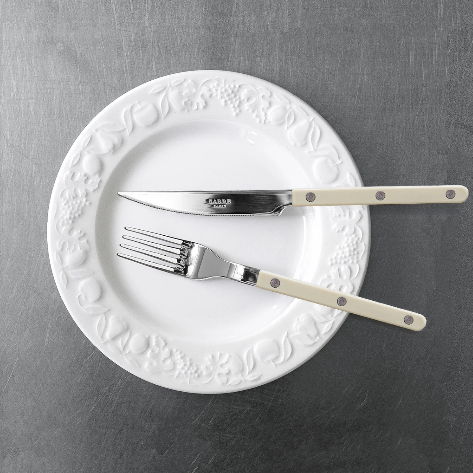 Bistrot Solid, Light kaki - Dinner knife - Image 5