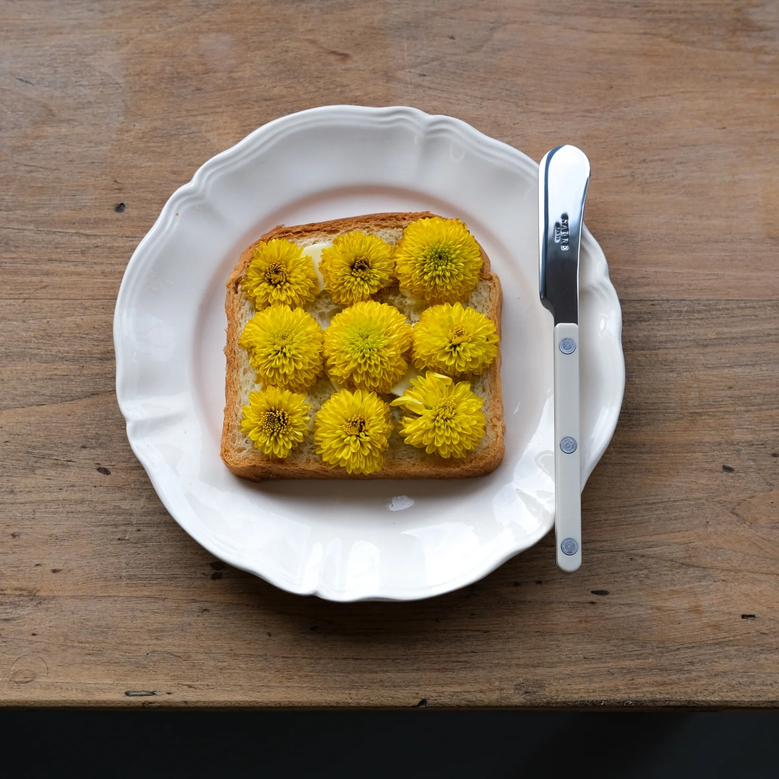 Bistrot Solid, Light kaki - Butter spreader - Image 2