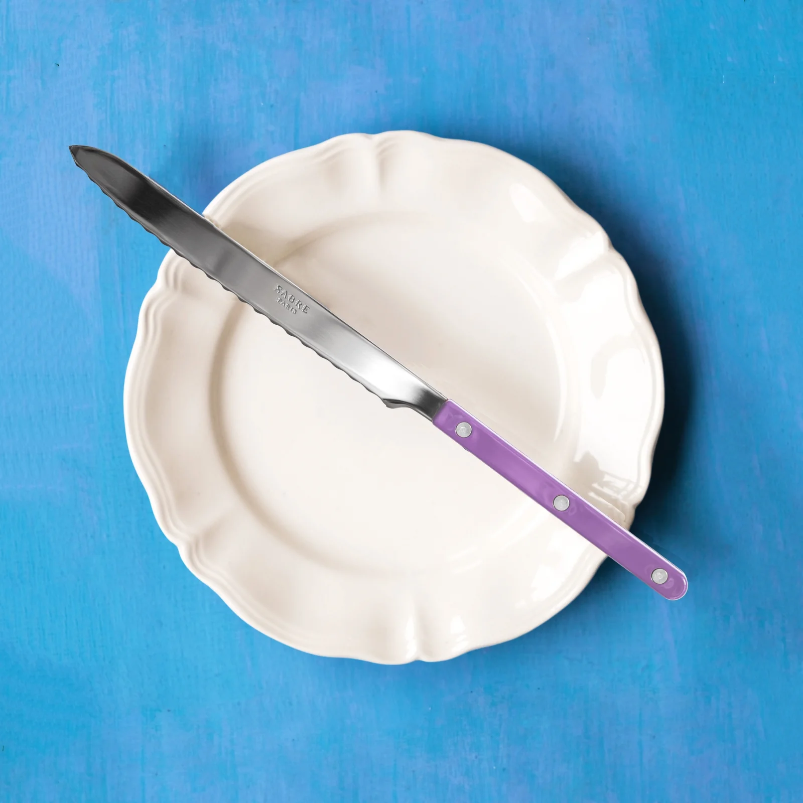 Bistrot Solid, Purple - Bread knife - Image 2