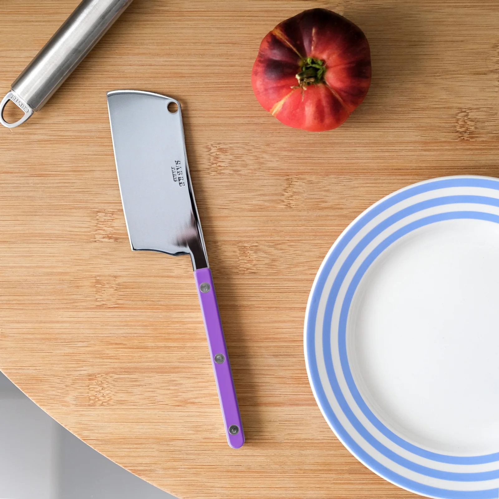Bistrot Solid, Purple - Cheese cleaver - Image 2