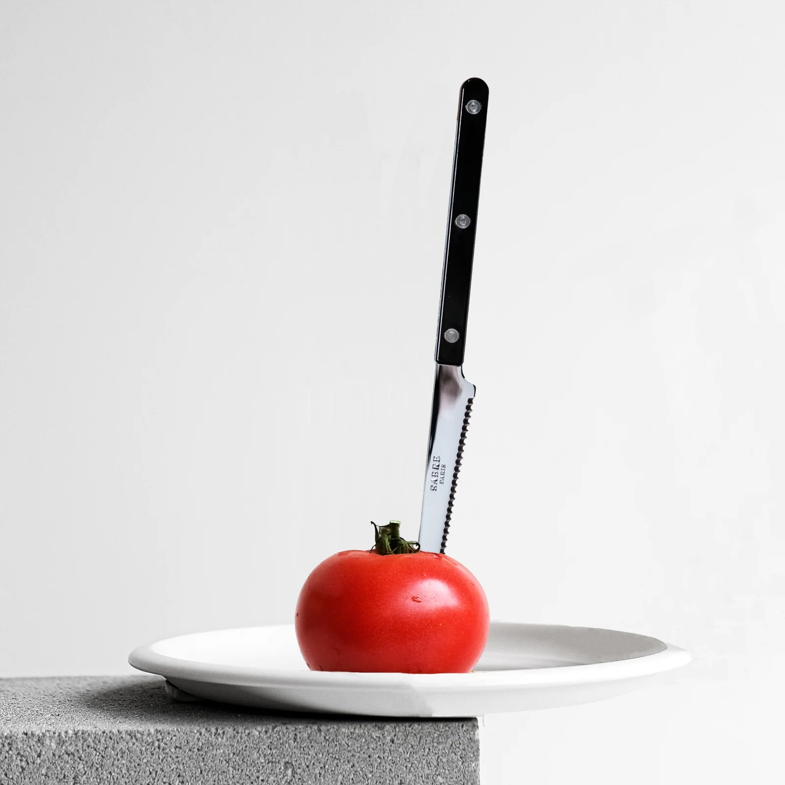 Bistrot Solid, Black - Tomato knife - Image 2