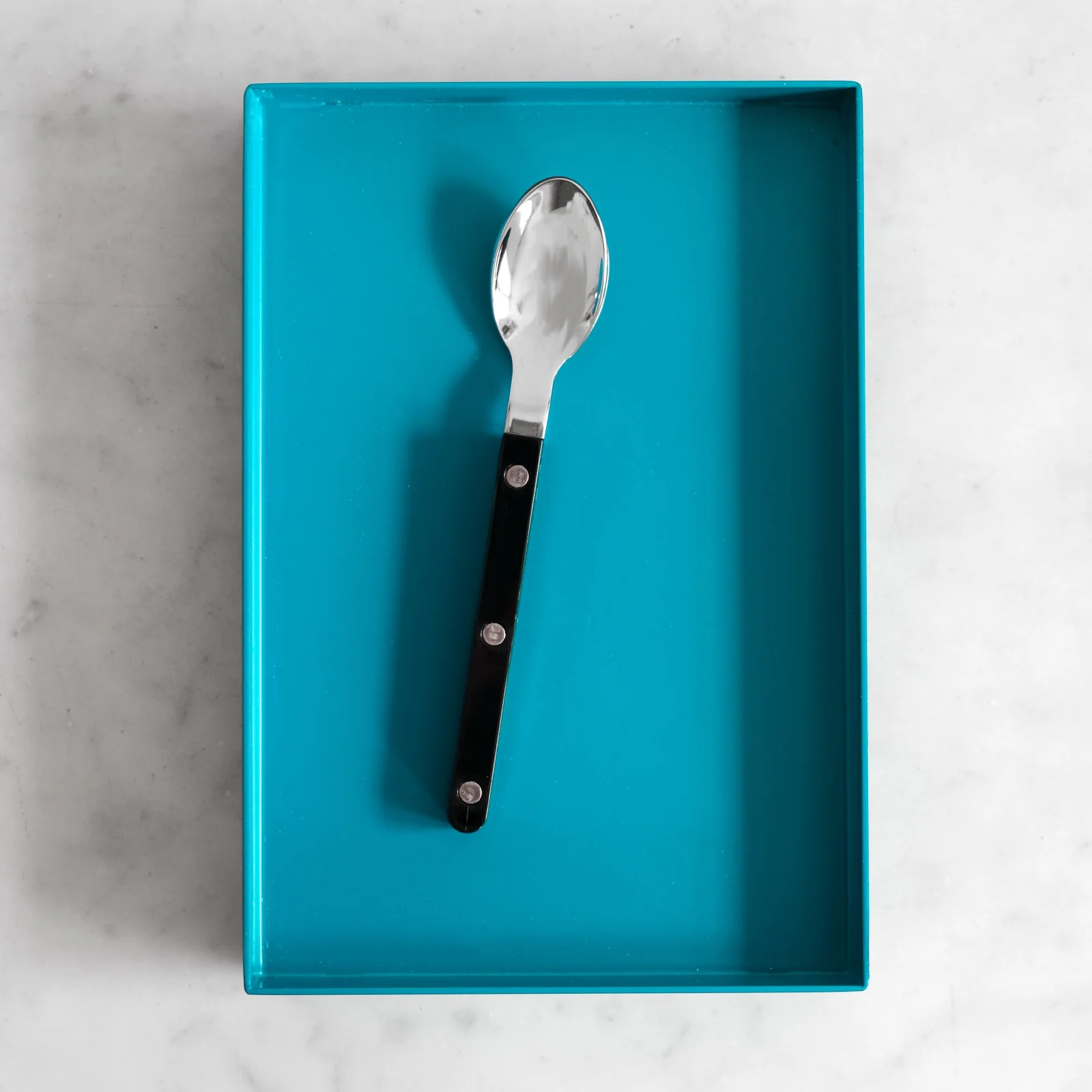 Bistrot Solid, Black - Box of 6 espresso spoons - Image 2