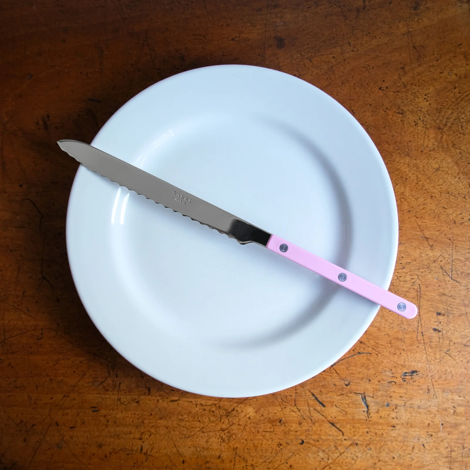 Bistrot Solid, Pink - Bread knife - Image 2
