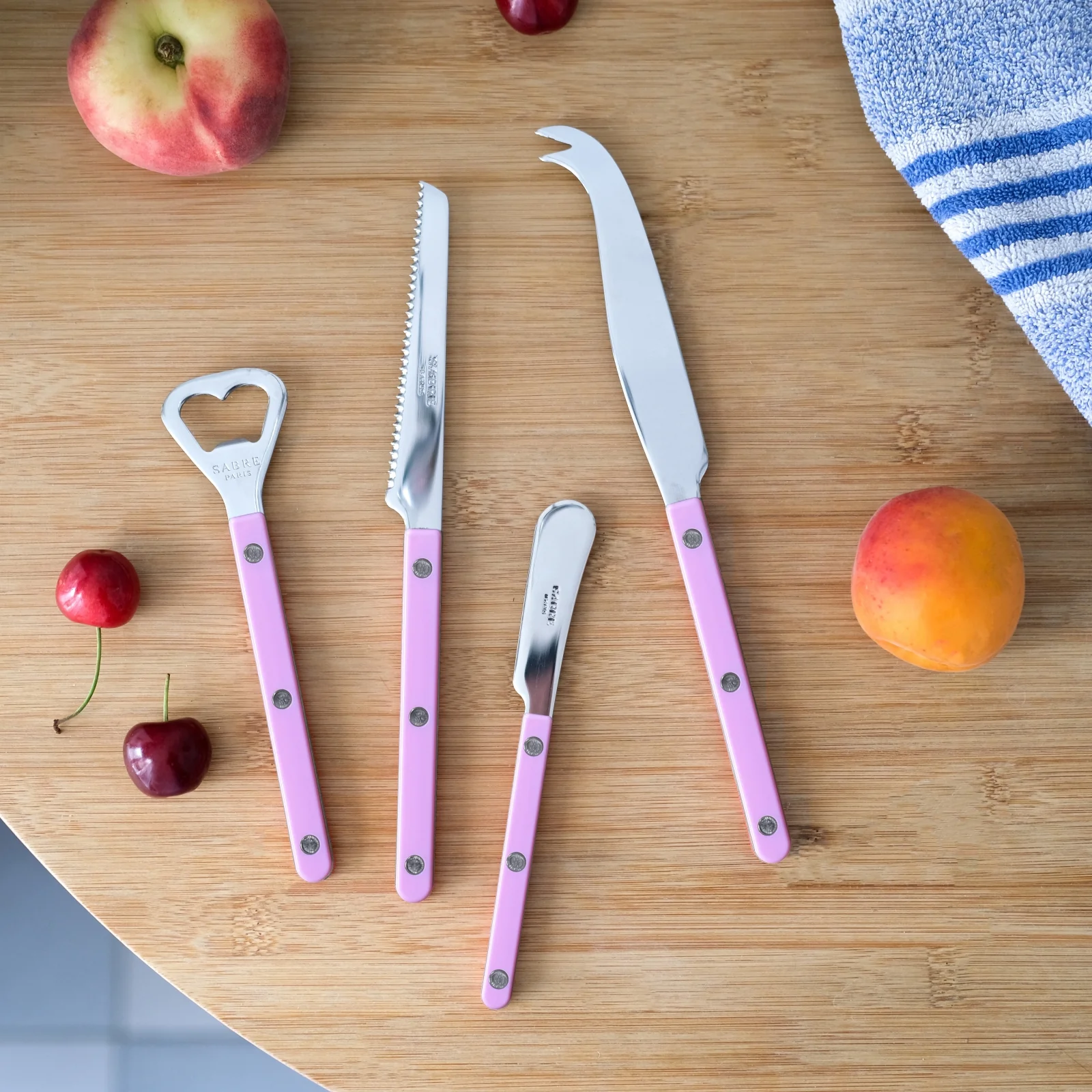 Bistrot Solid, Pink - Bistrot aperitif set - Image 2