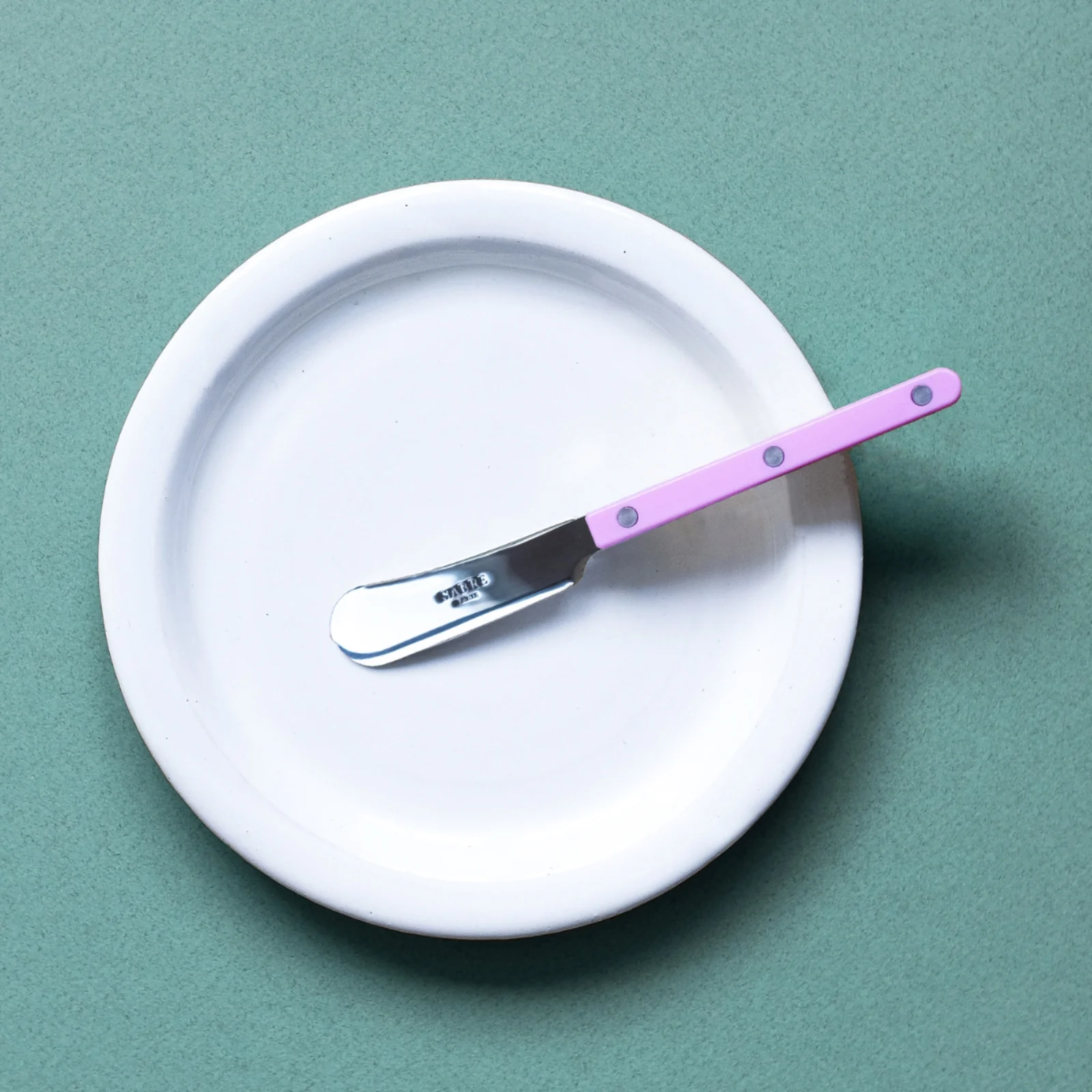 Bistrot Solid, Pink - Butter spreader - Image 2