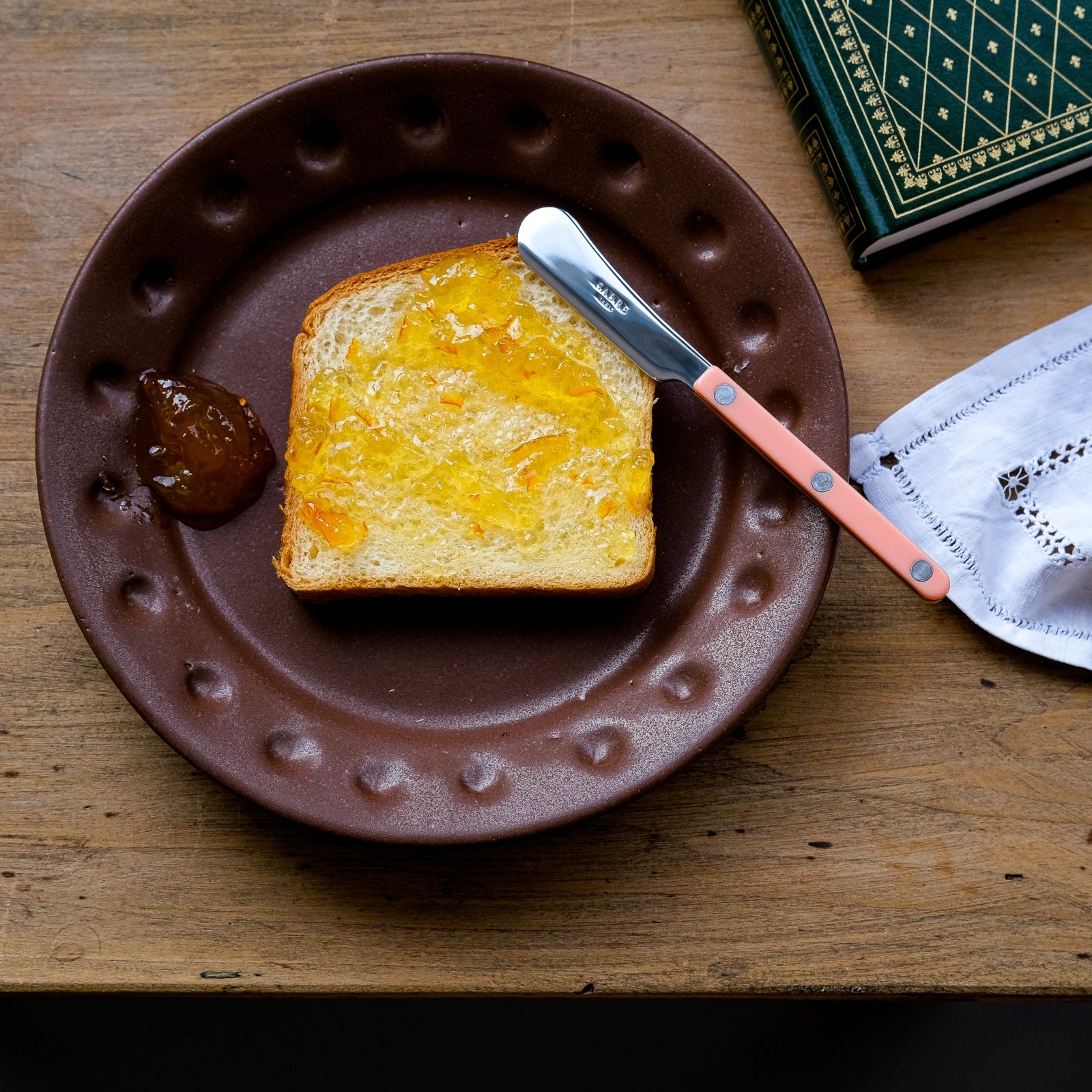 Bistrot Solid, Nude Pink - Butter spreader - Image 2