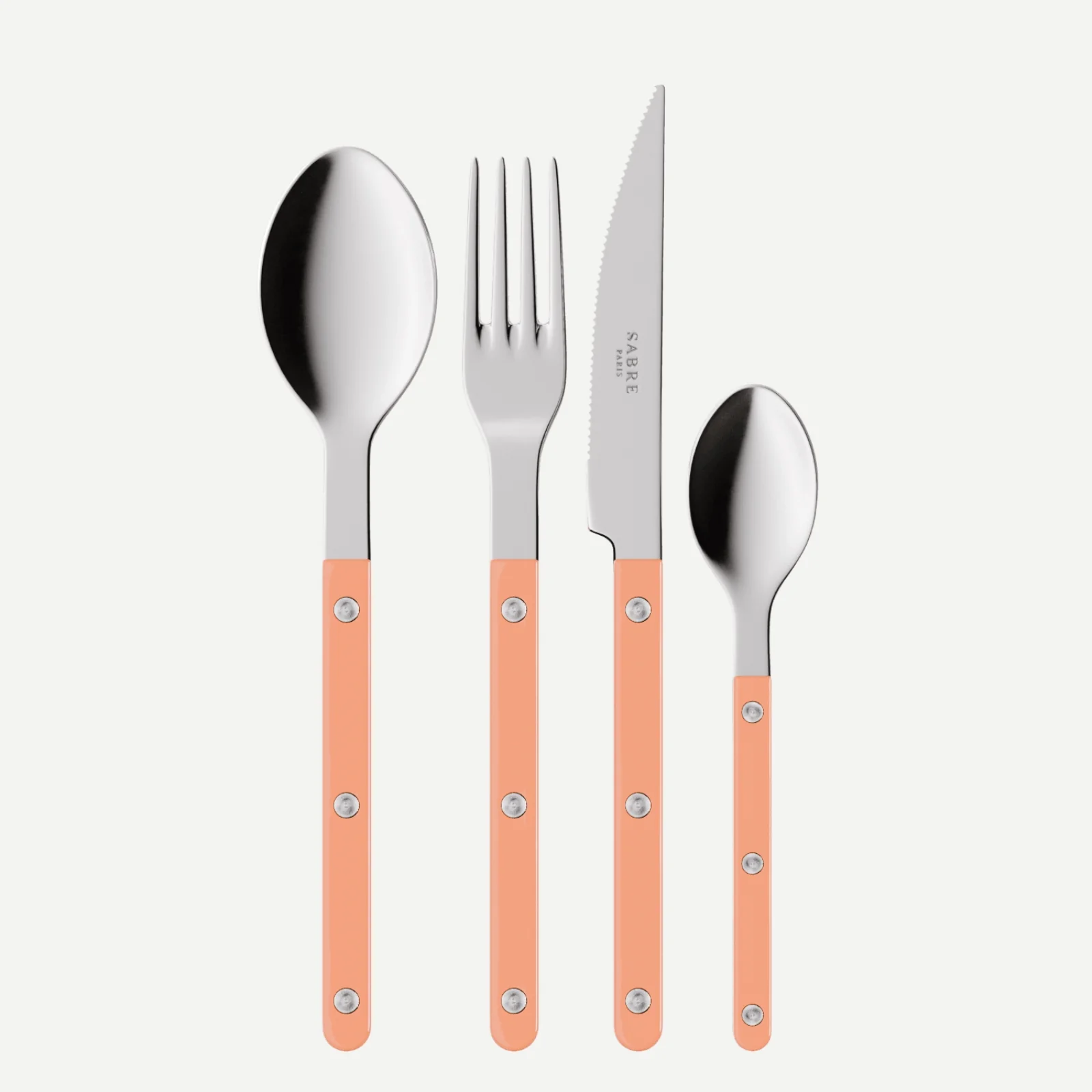 Bistrot Solid, Nude Pink - 4 pieces cutlery set