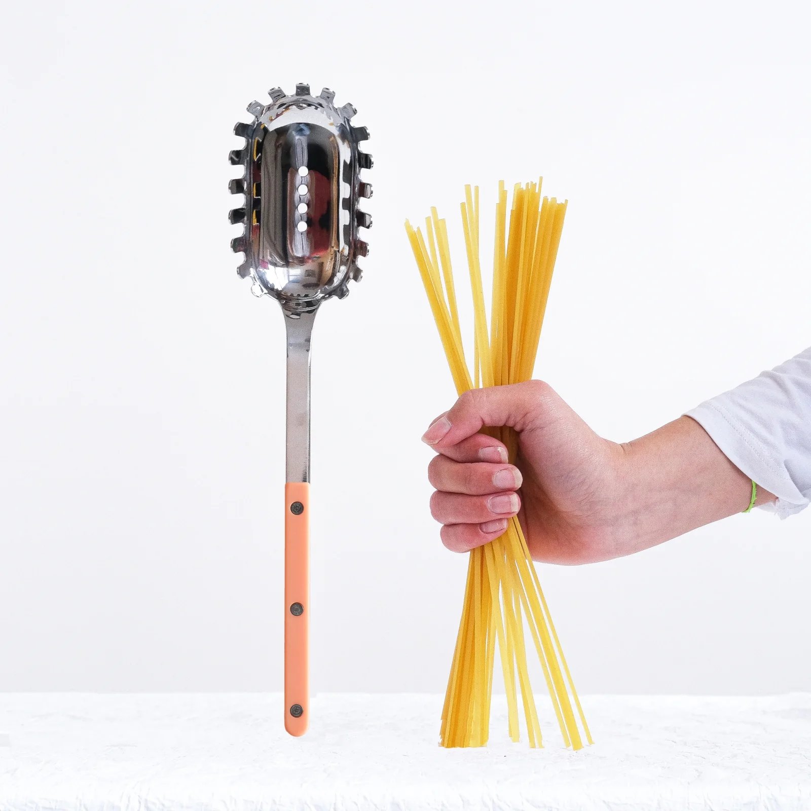 Bistrot Solid, Nude Pink - Spaghetti spoon - Image 2
