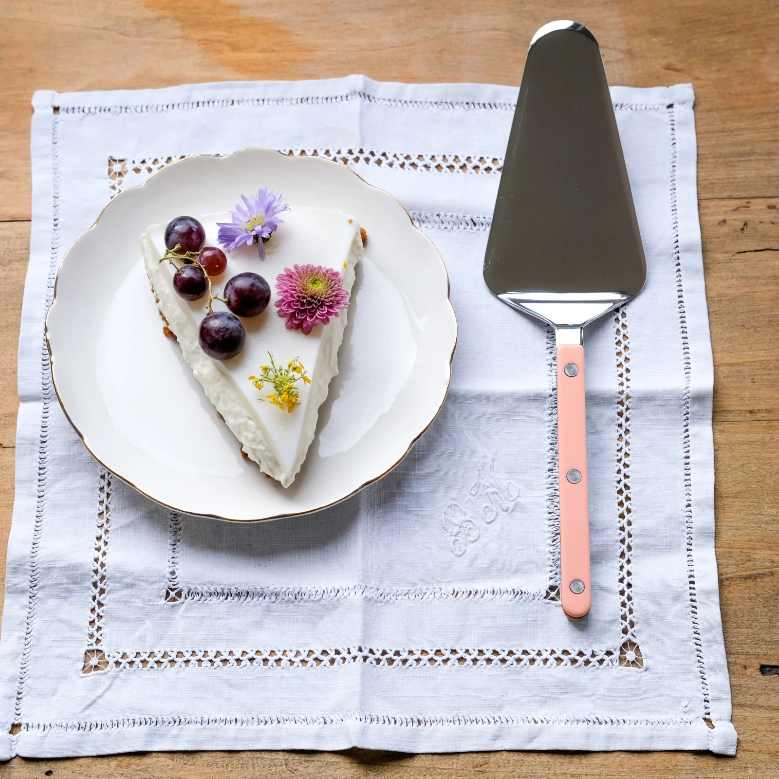 Bistrot Solid, Nude Pink - Tart server - Image 2