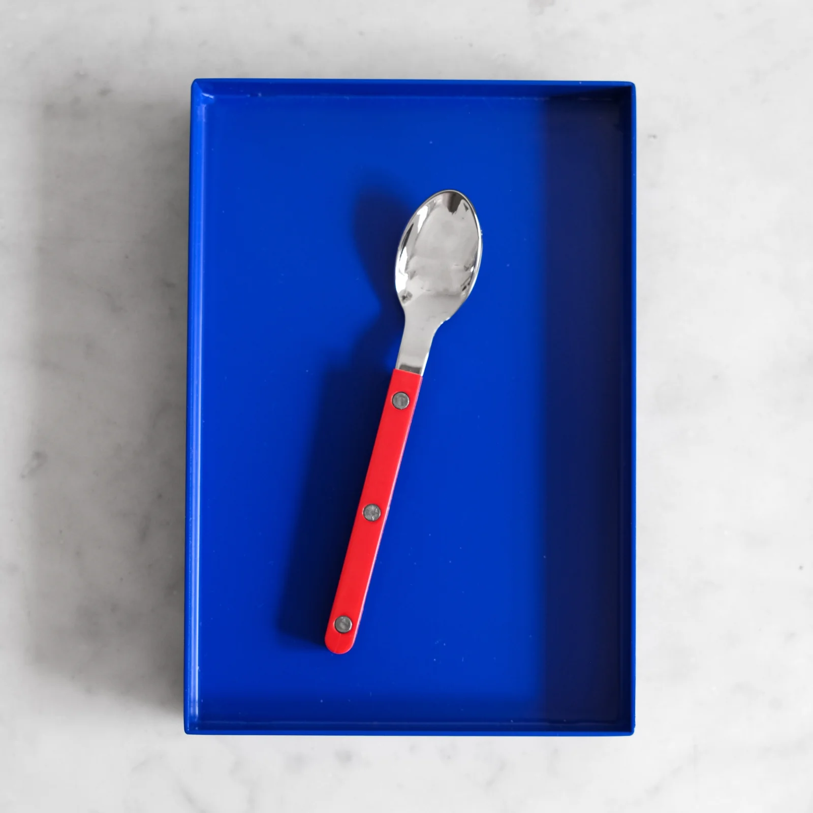 Bistrot Solid, Red - Espresso spoon - Image 3