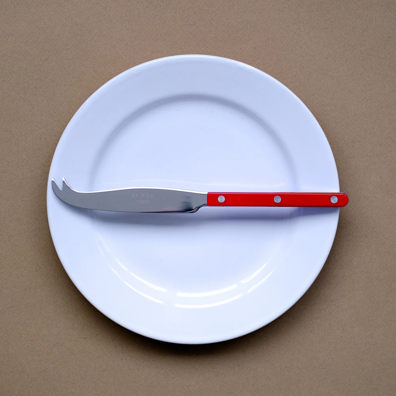 Bistrot Solid, Red - Cheese knife large - Image 2