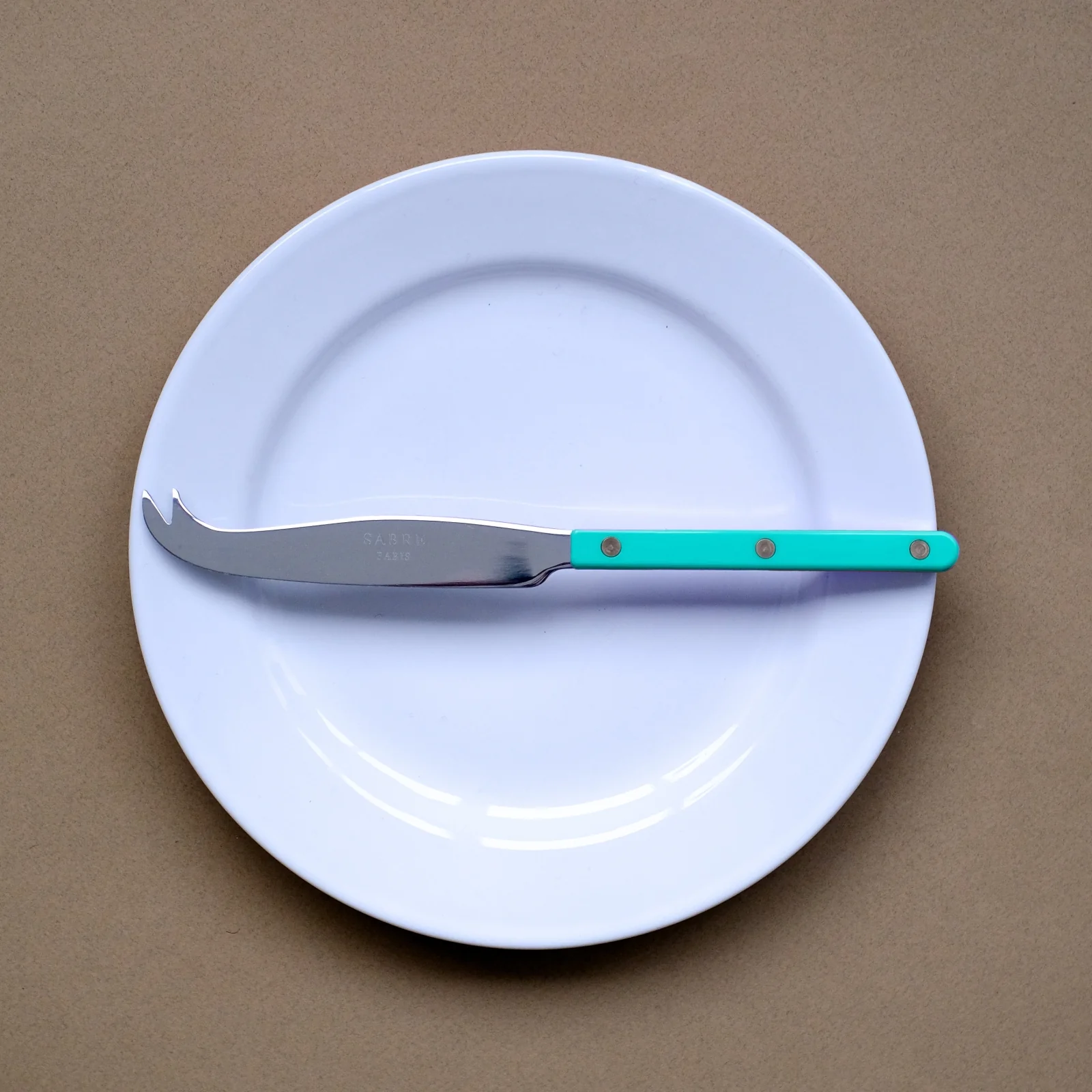 Bistrot Solid, Turquoise - Cheese knife large - Image 2