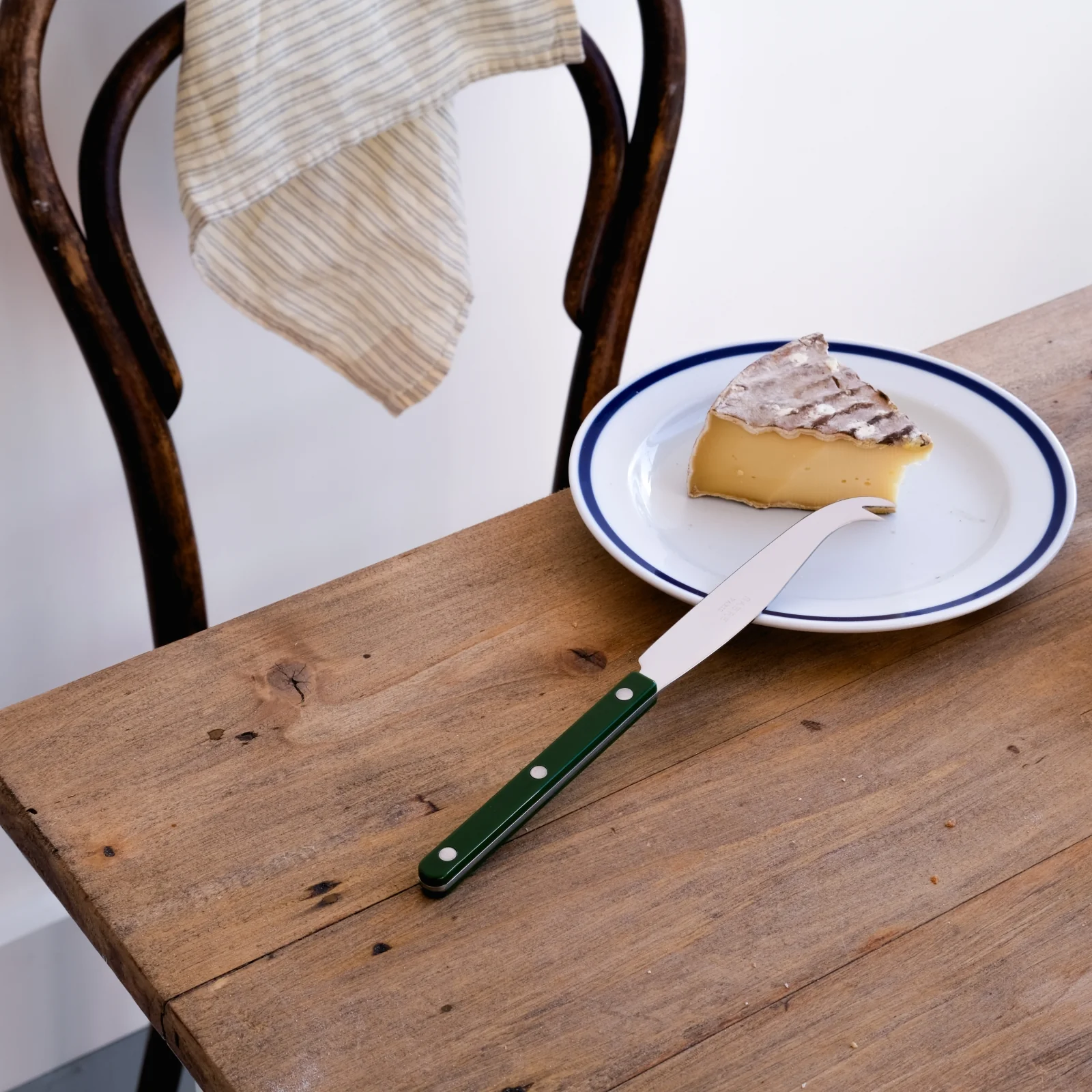 Bistrot Solid, Green - Box of 2 cheese knives - Image 2