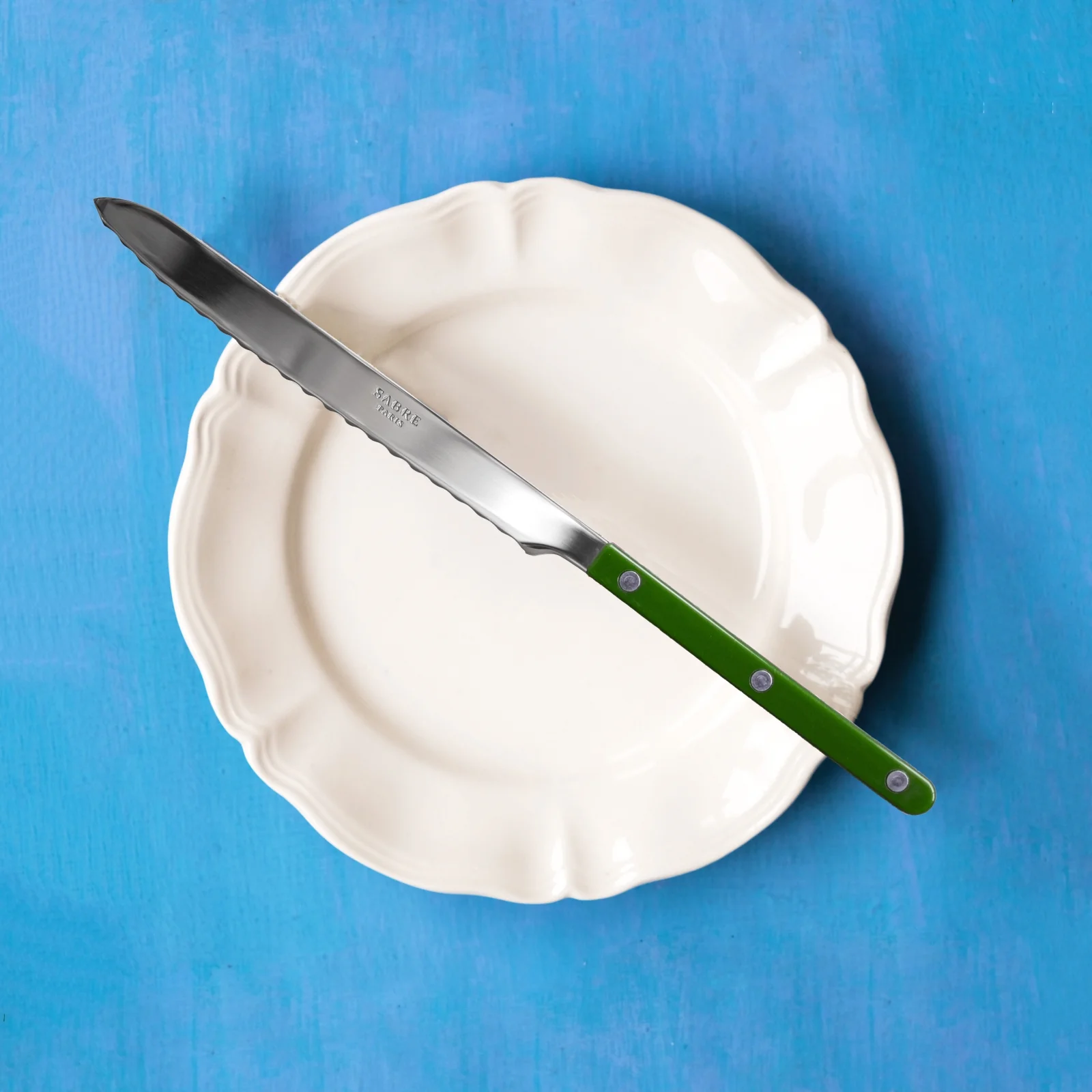 Bistrot Solid, Green - Bread knife - Image 2