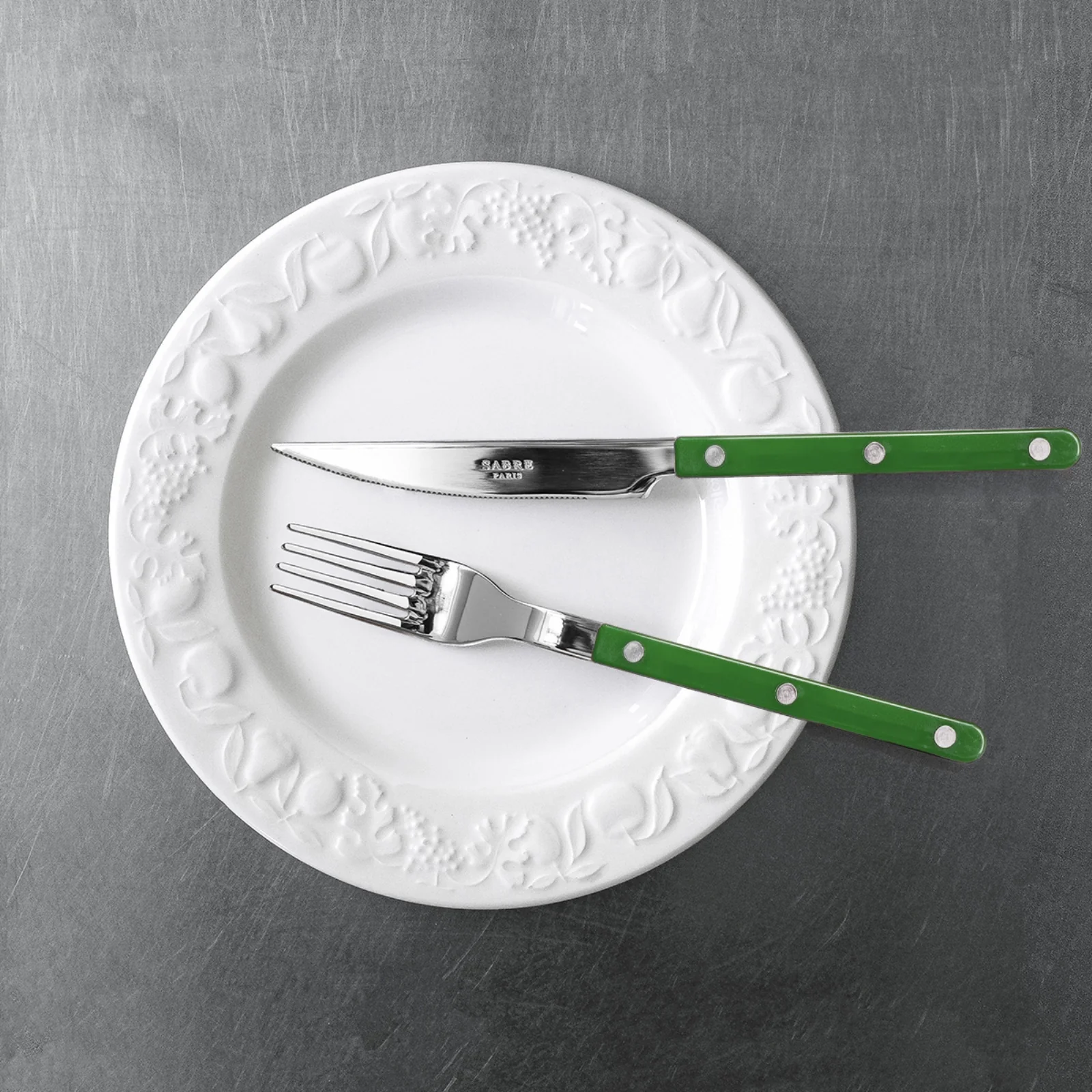 Bistrot Solid, Green - 24 pieces cutlery set - Image 4