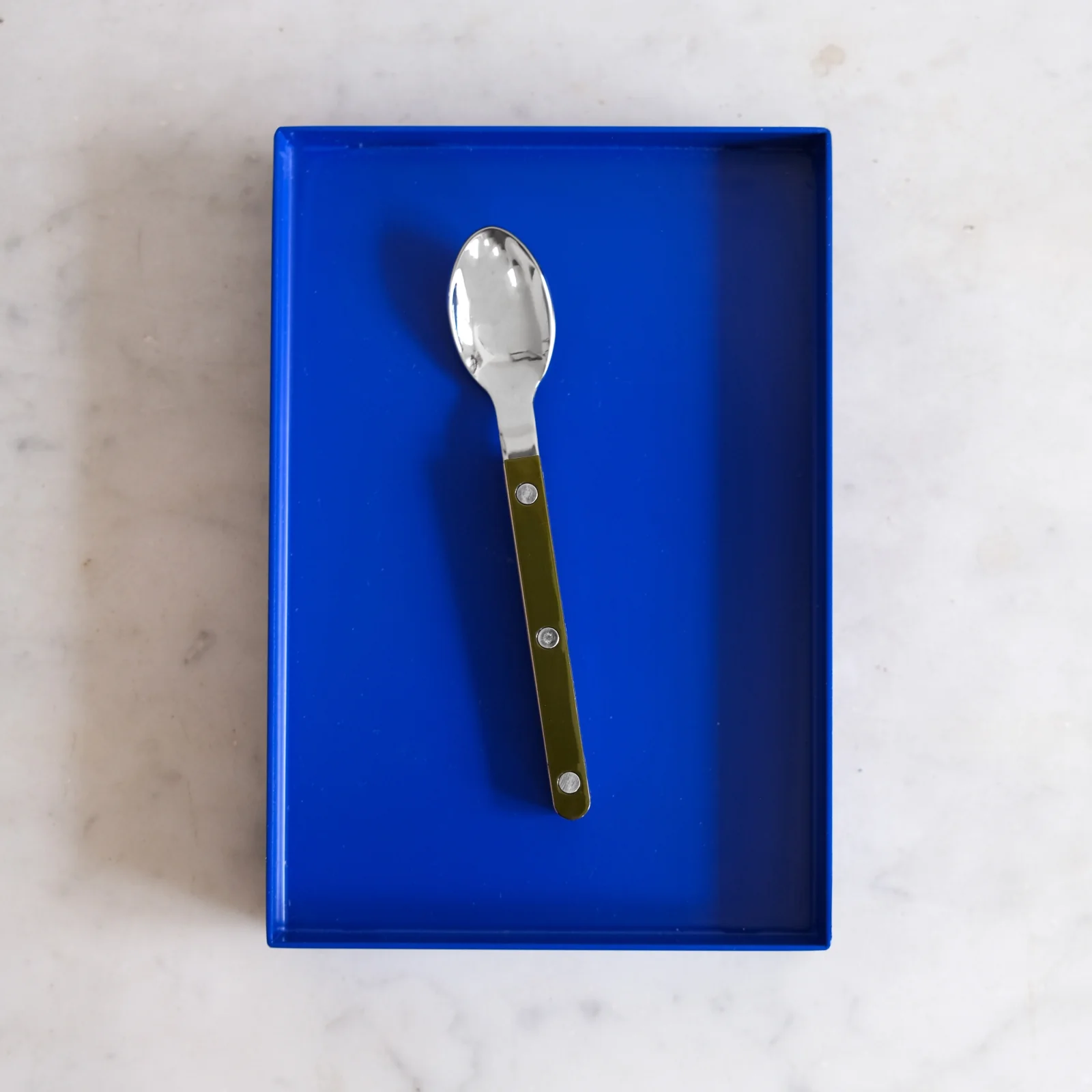 Bistrot Solid, Green fern - Espresso spoon - Image 3