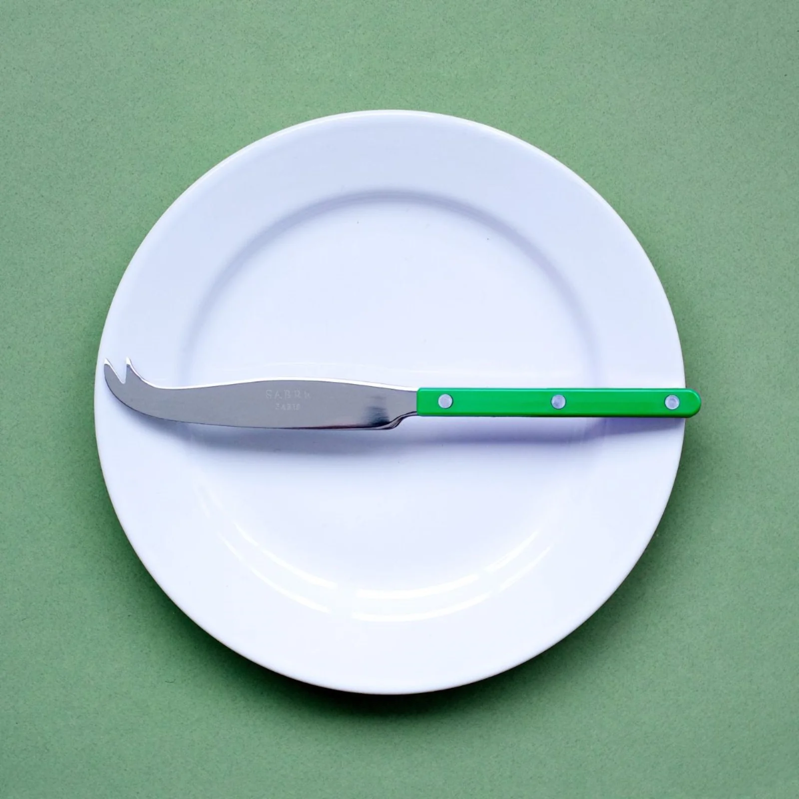 Bistrot Solid, Garden green - Cheese knife large - Image 2