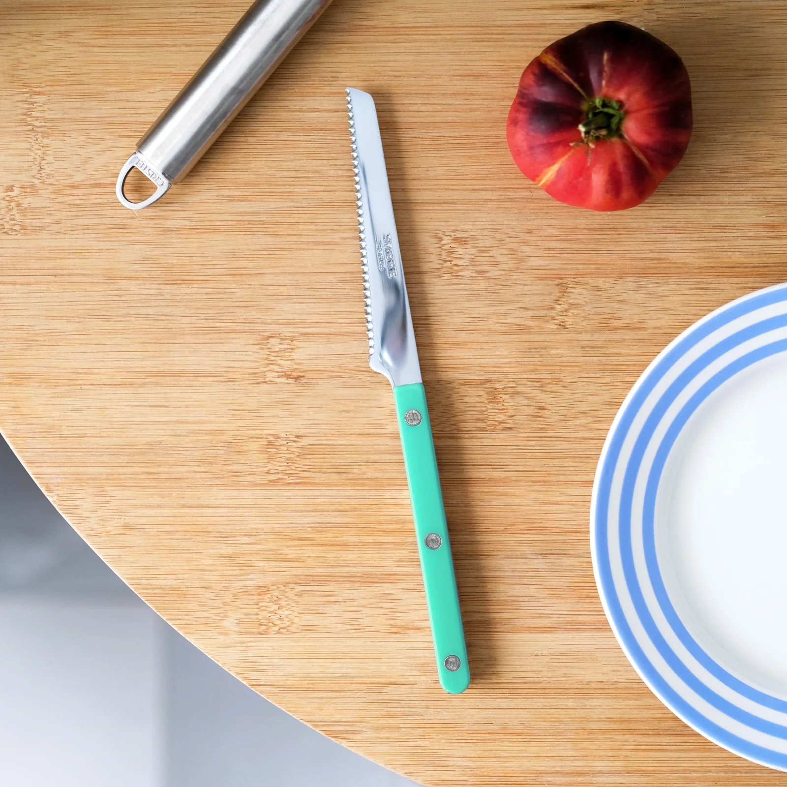 Bistrot Solid, Pastel green - Tomato knife - Image 2