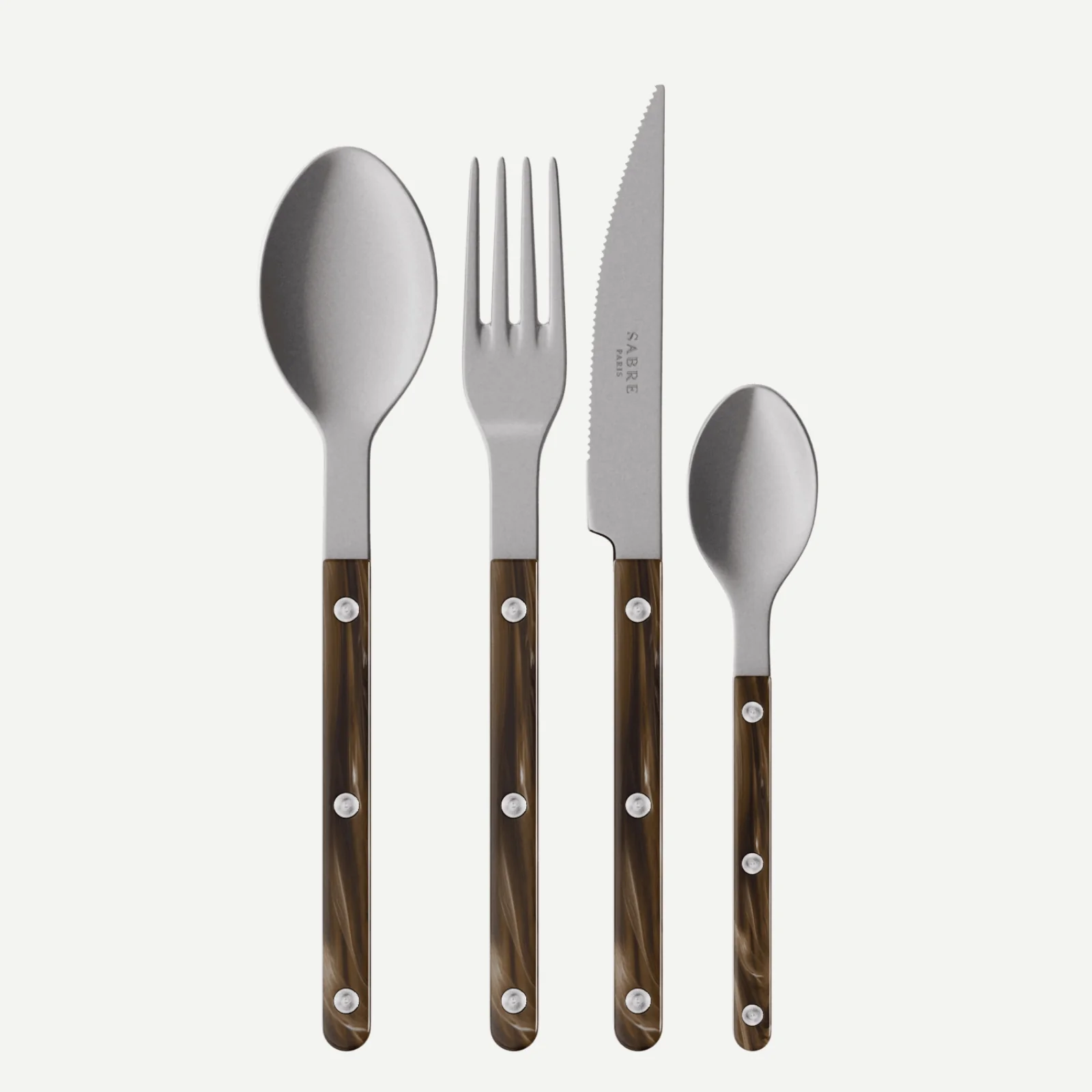 Bistrot Vintage Buffalo, Faux Buffalo - 24 pieces cutlery set