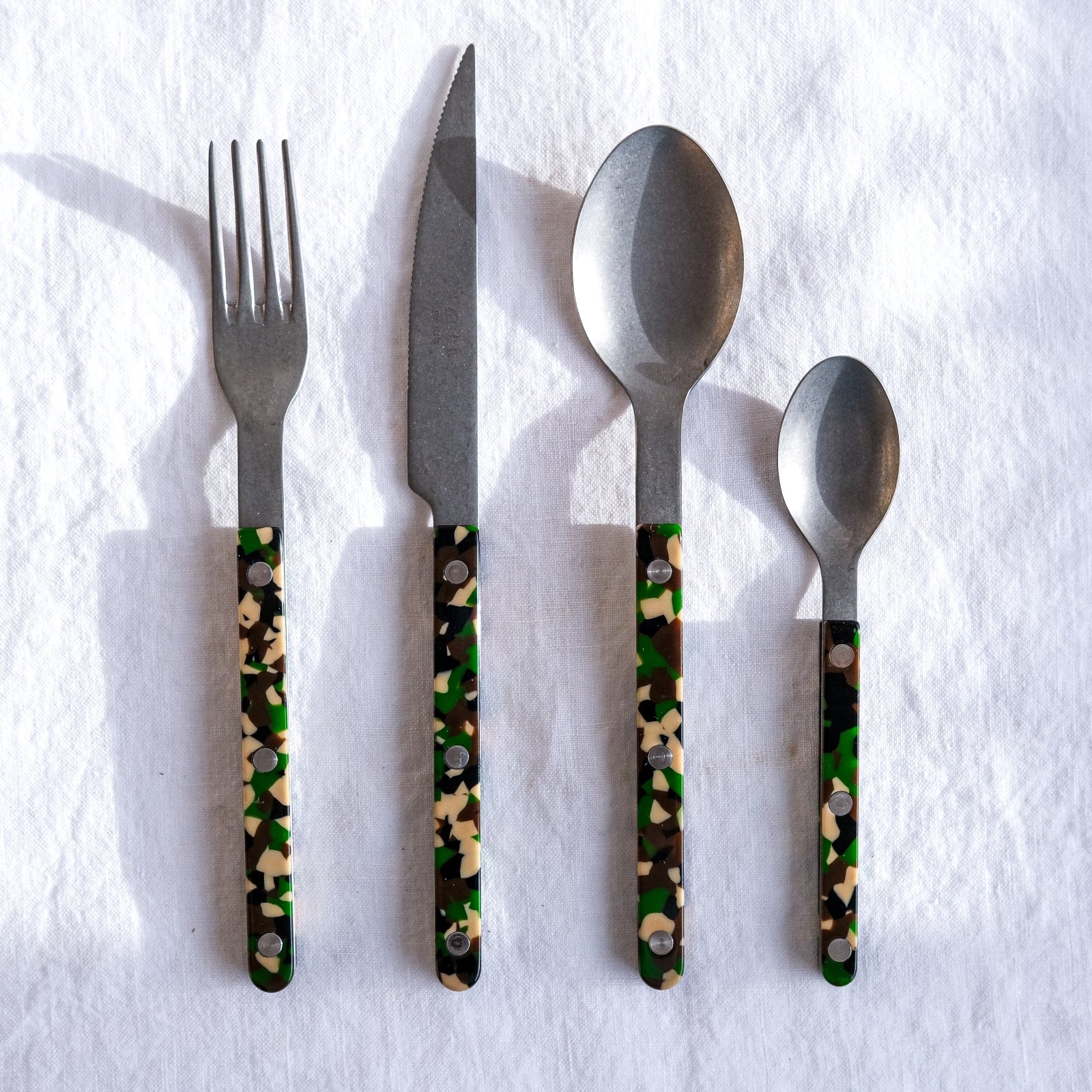 Bistrot Vintage Camouflage, Camouflage - Dinner knife - Image 3