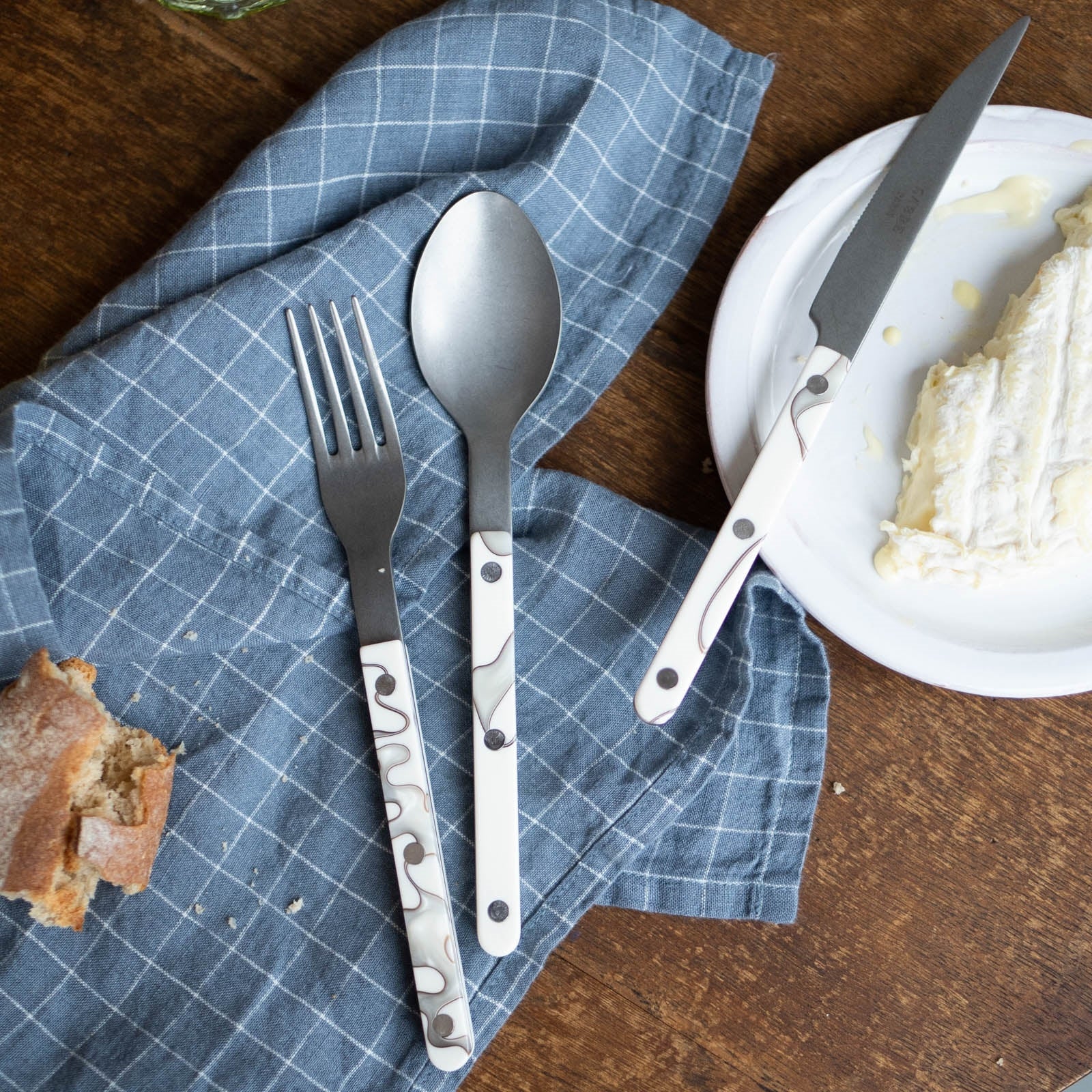 Bistrot Vintage Dune, Dune Ivory - 4 pieces cutlery set - Image 2