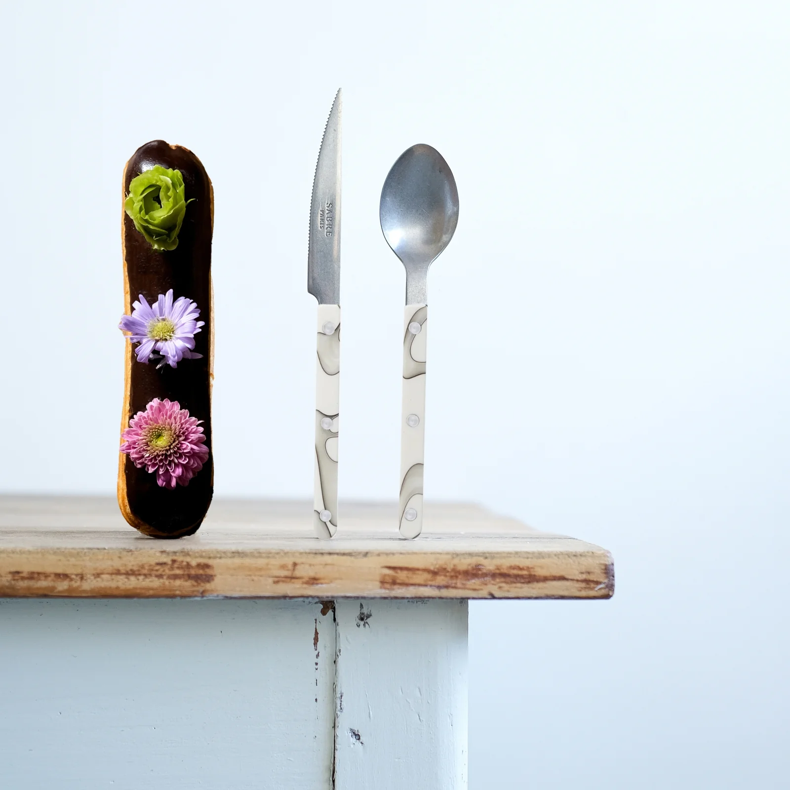 Bistrot Vintage Dune, Dune Ivory - Dessert spoon - Image 2