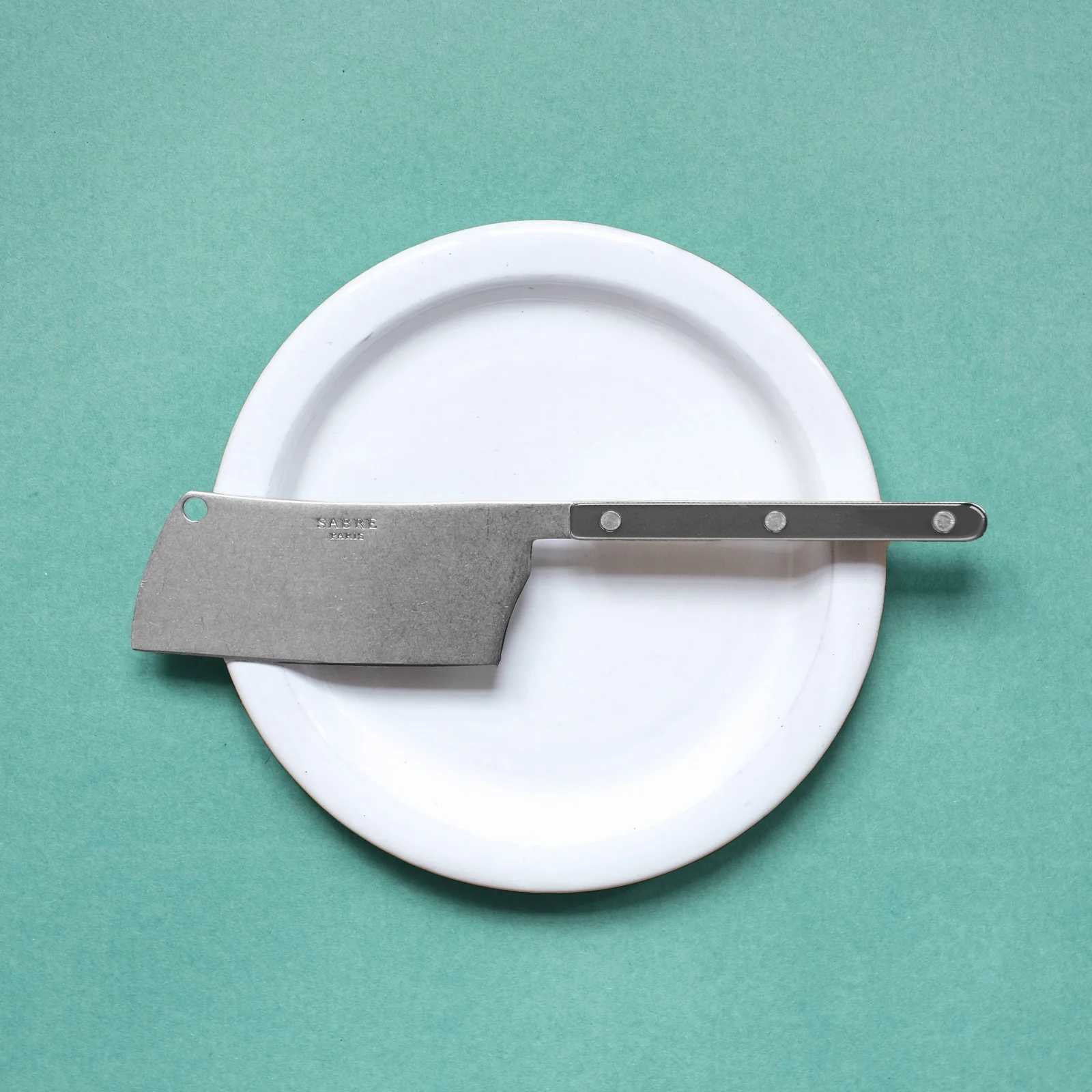 Bistrot Vintage Pearly, Dark grey - Cheese cleaver - Image 2