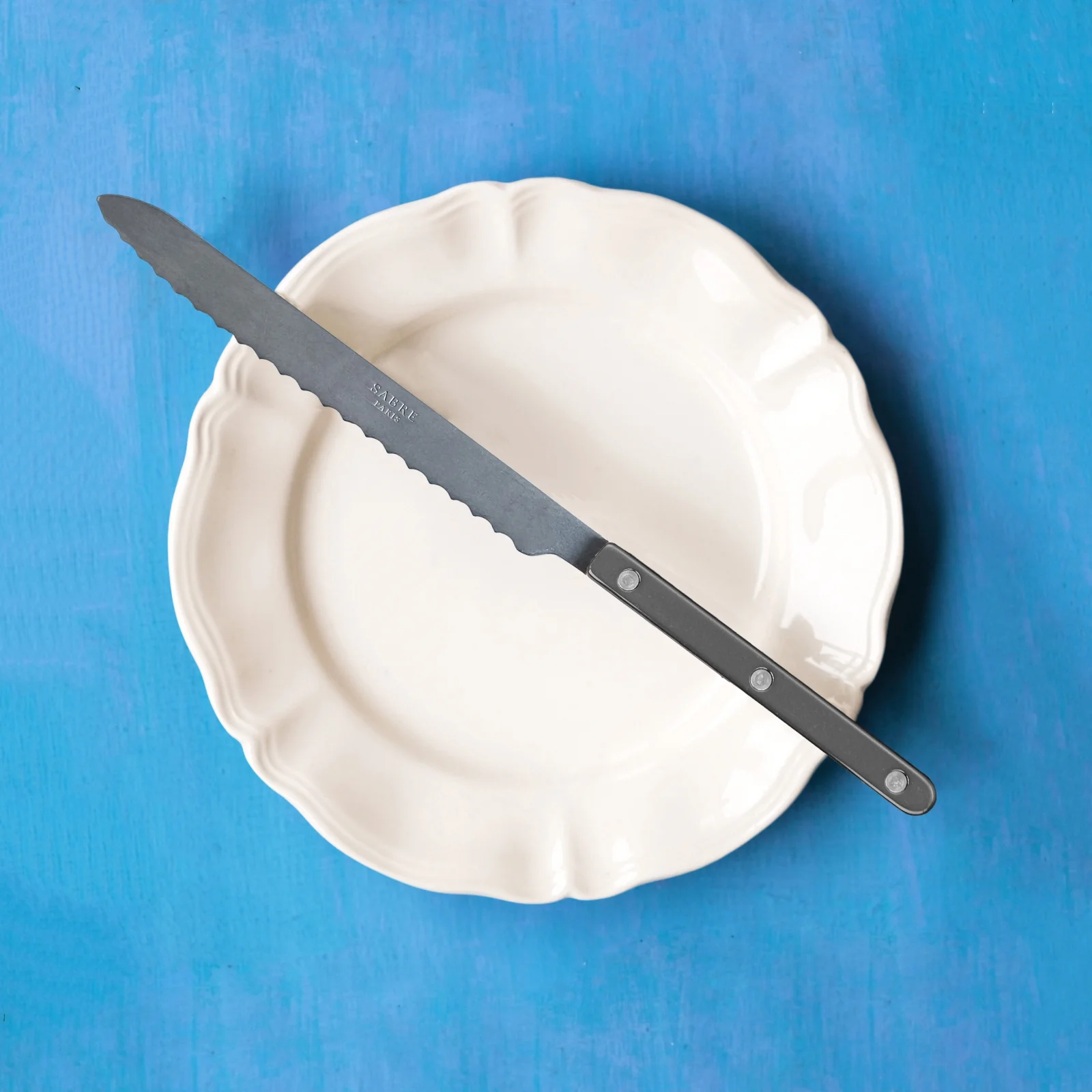 Bistrot Vintage Pearly, Dark grey - Bread knife - Image 2