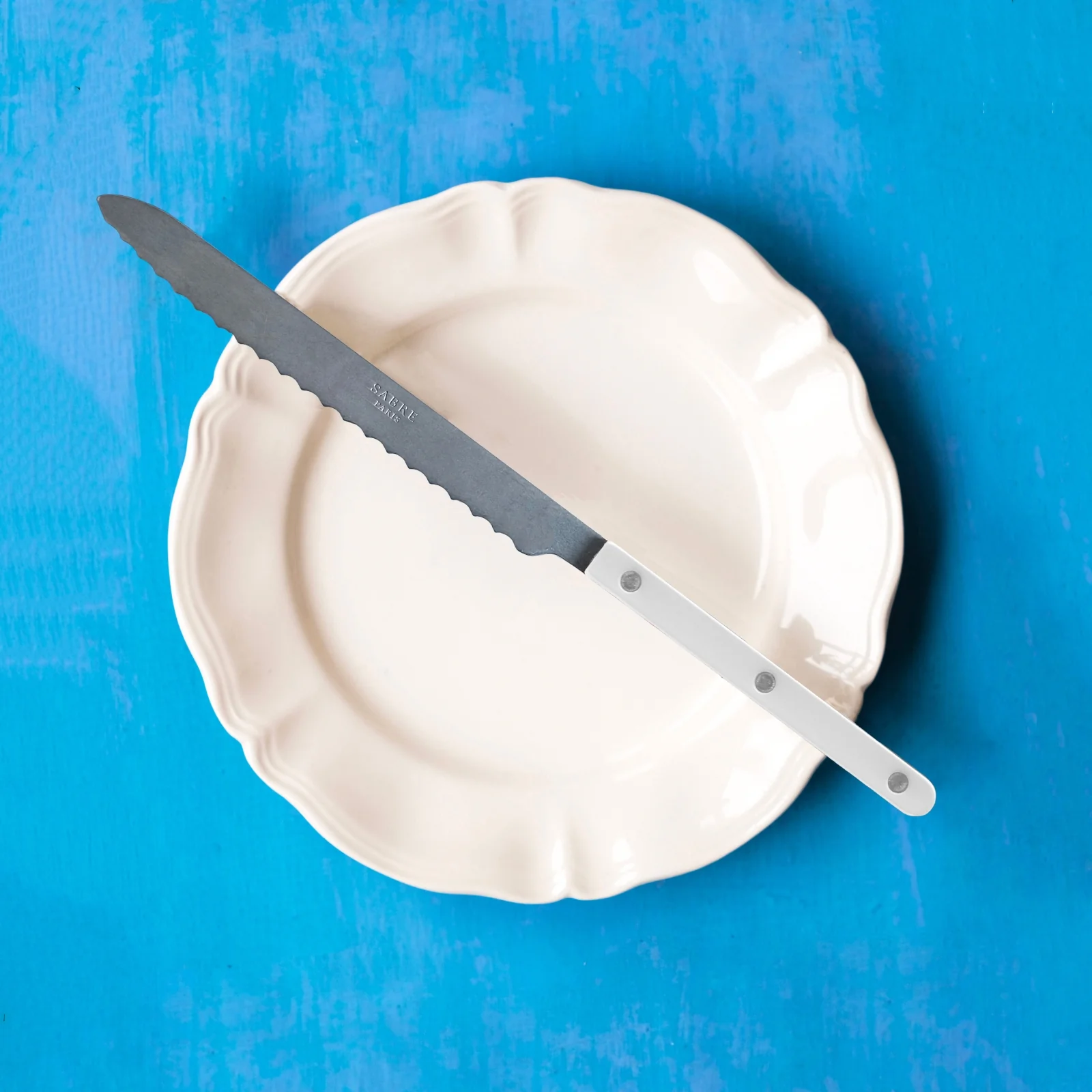 Bistrot Vintage Pearly, White - Bread knife - Image 2
