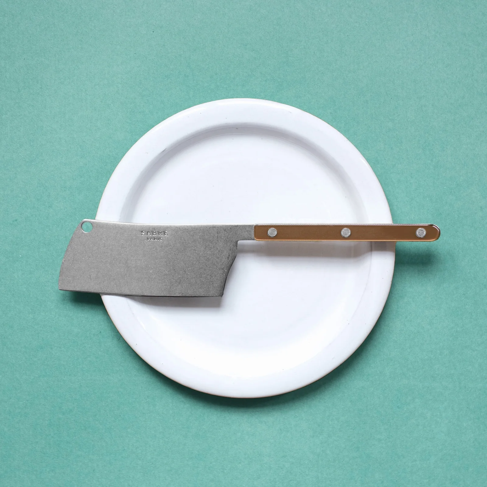 Bistrot Vintage Pearly, Caramel - Cheese cleaver - Image 2