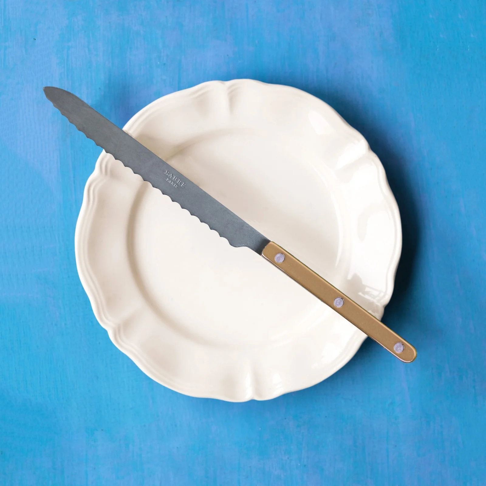 Bistrot Vintage Pearly, Caramel - Bread knife - Image 2