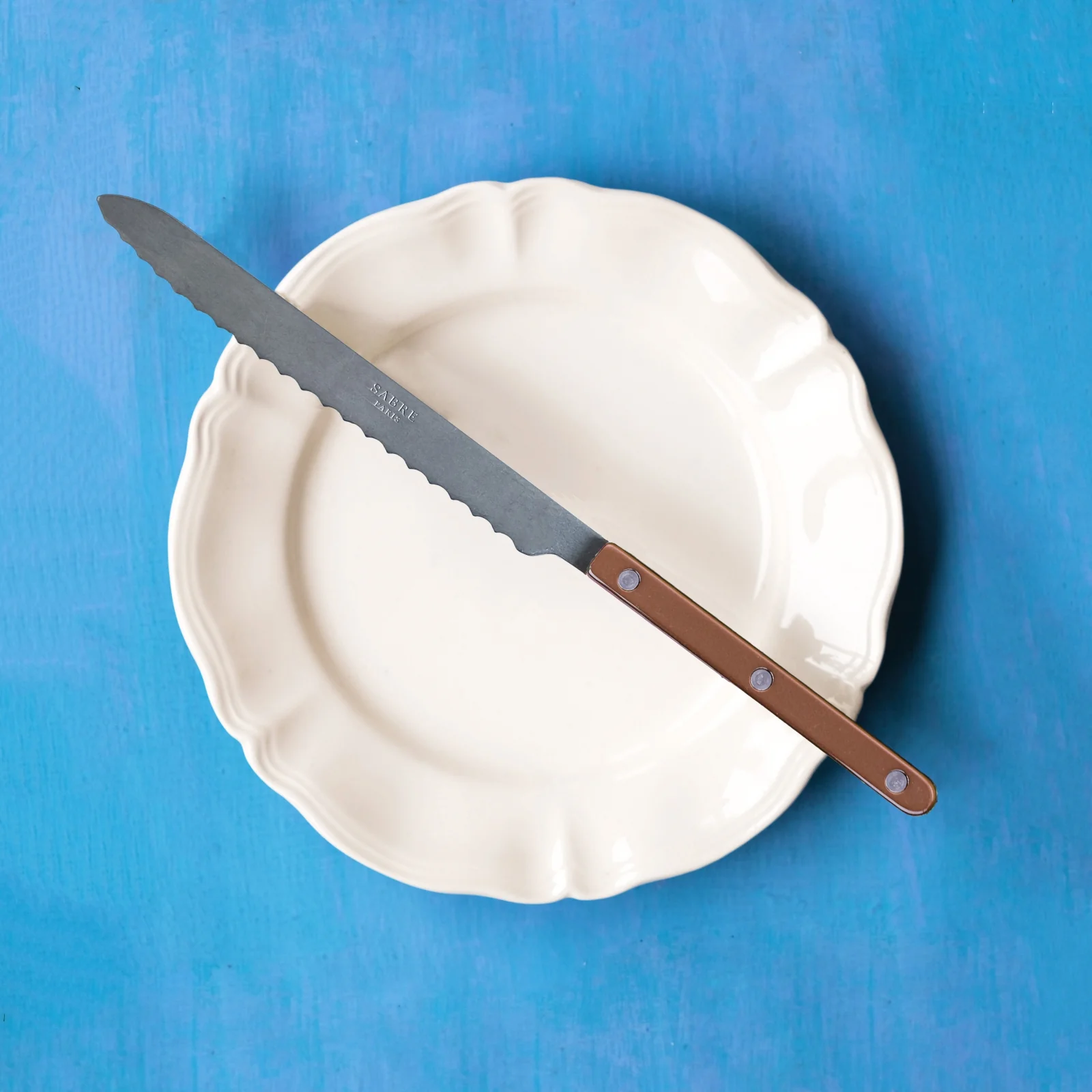 Bistrot Vintage Pearly, Brown - Bread knife - Image 2