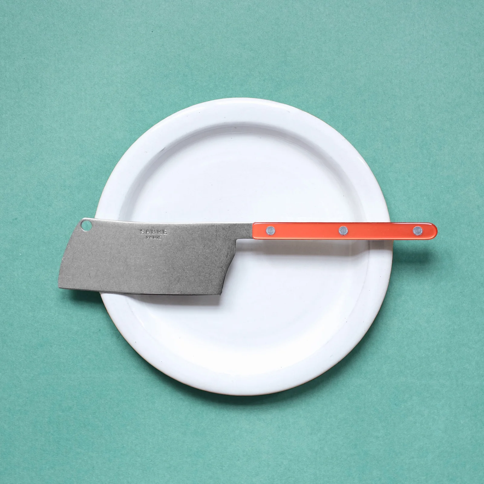 Bistrot Vintage Pearly, Orange - Cheese cleaver - Image 2