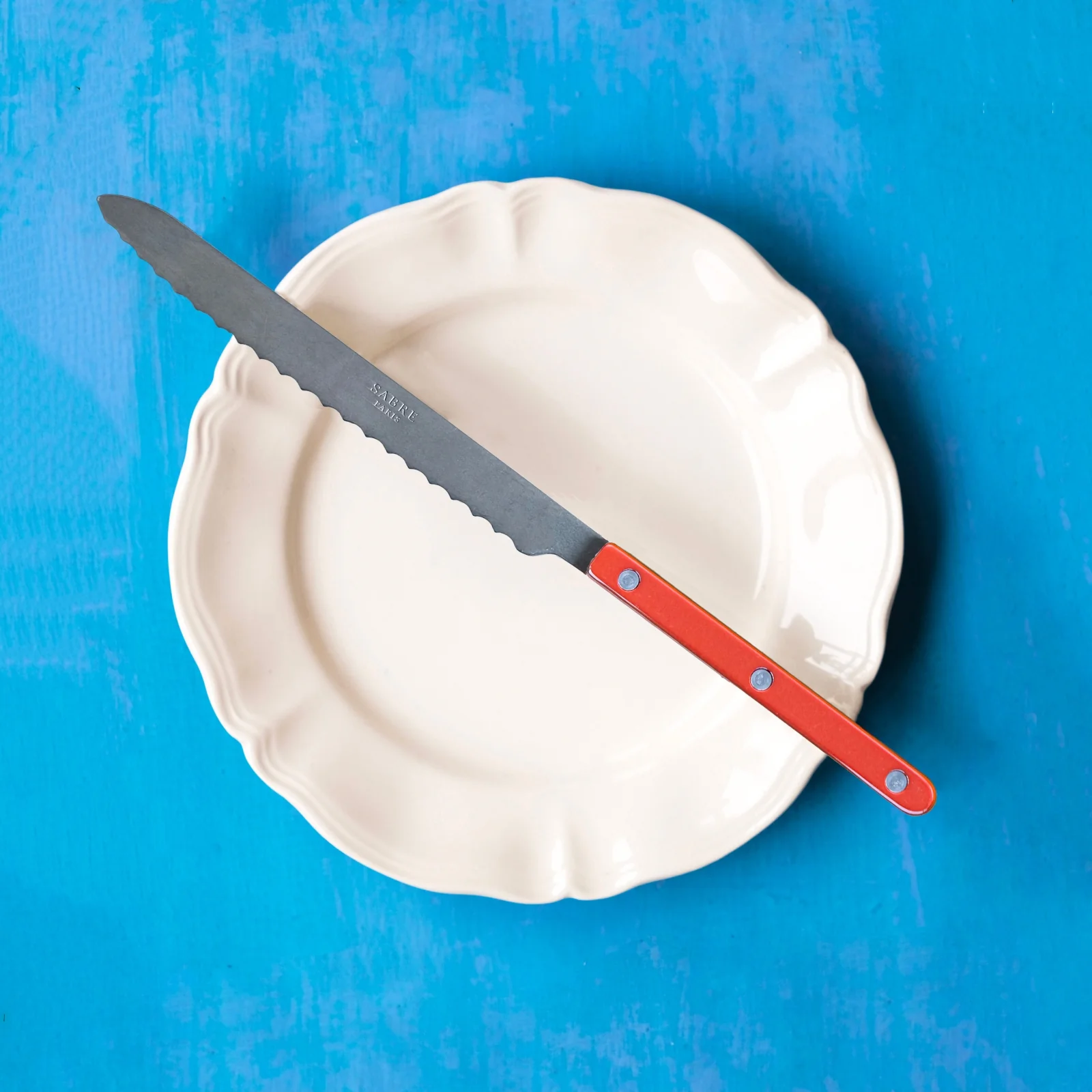 Bistrot Vintage Pearly, Orange - Bread knife - Image 2